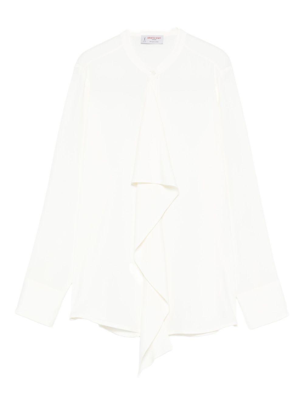 alberto biani silk shirt