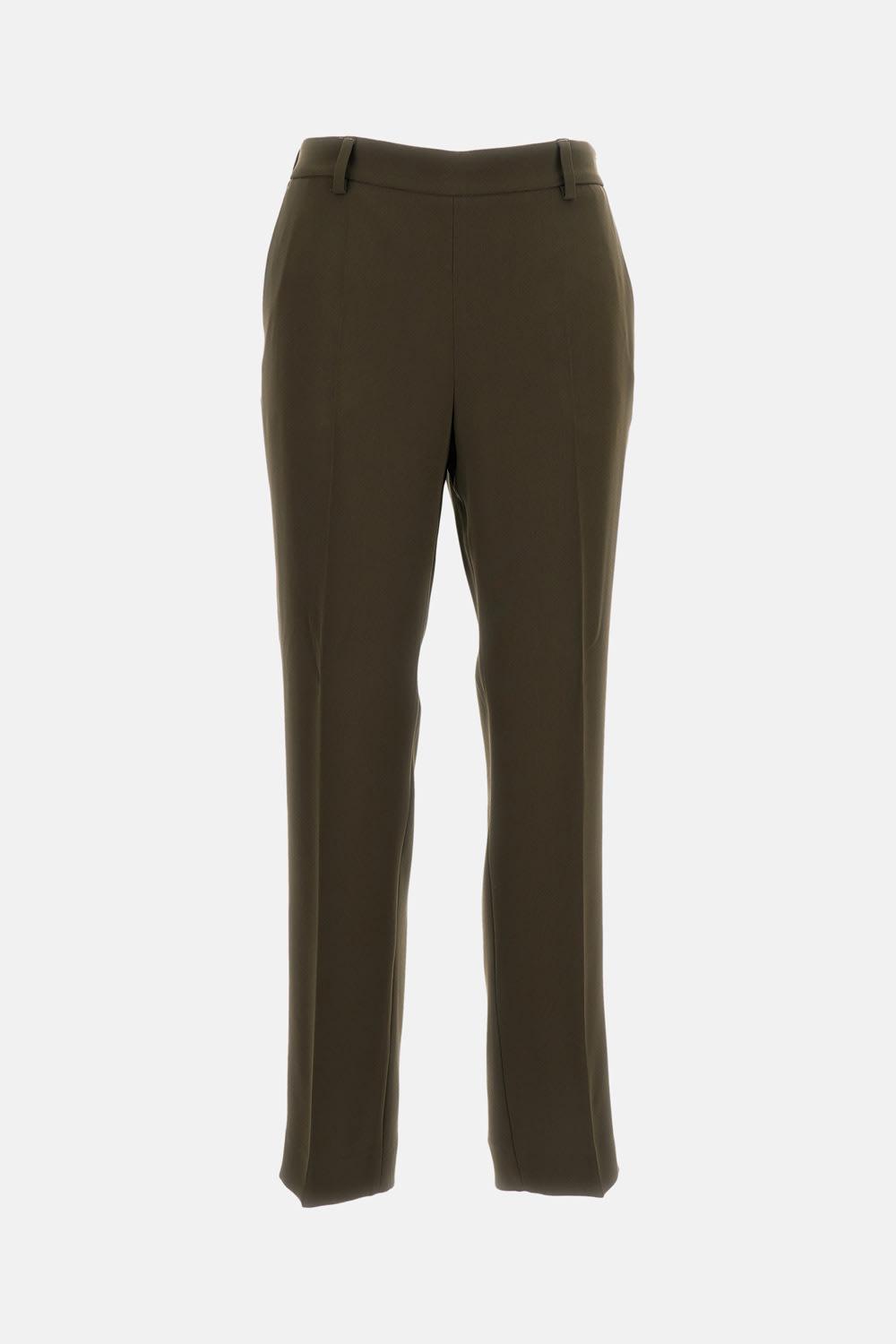 alberto biani straight-leg trousers