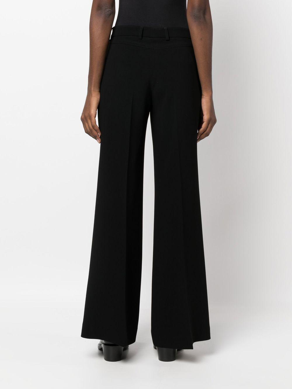 alberto biani trousers black outer: triacetate - women
