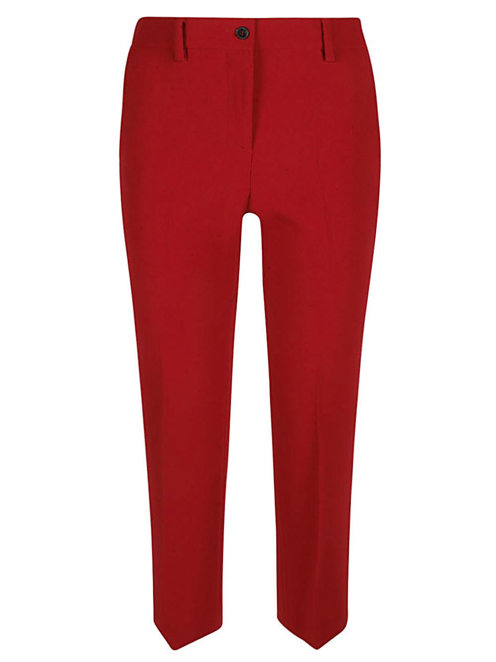 alberto biani trousers red - women