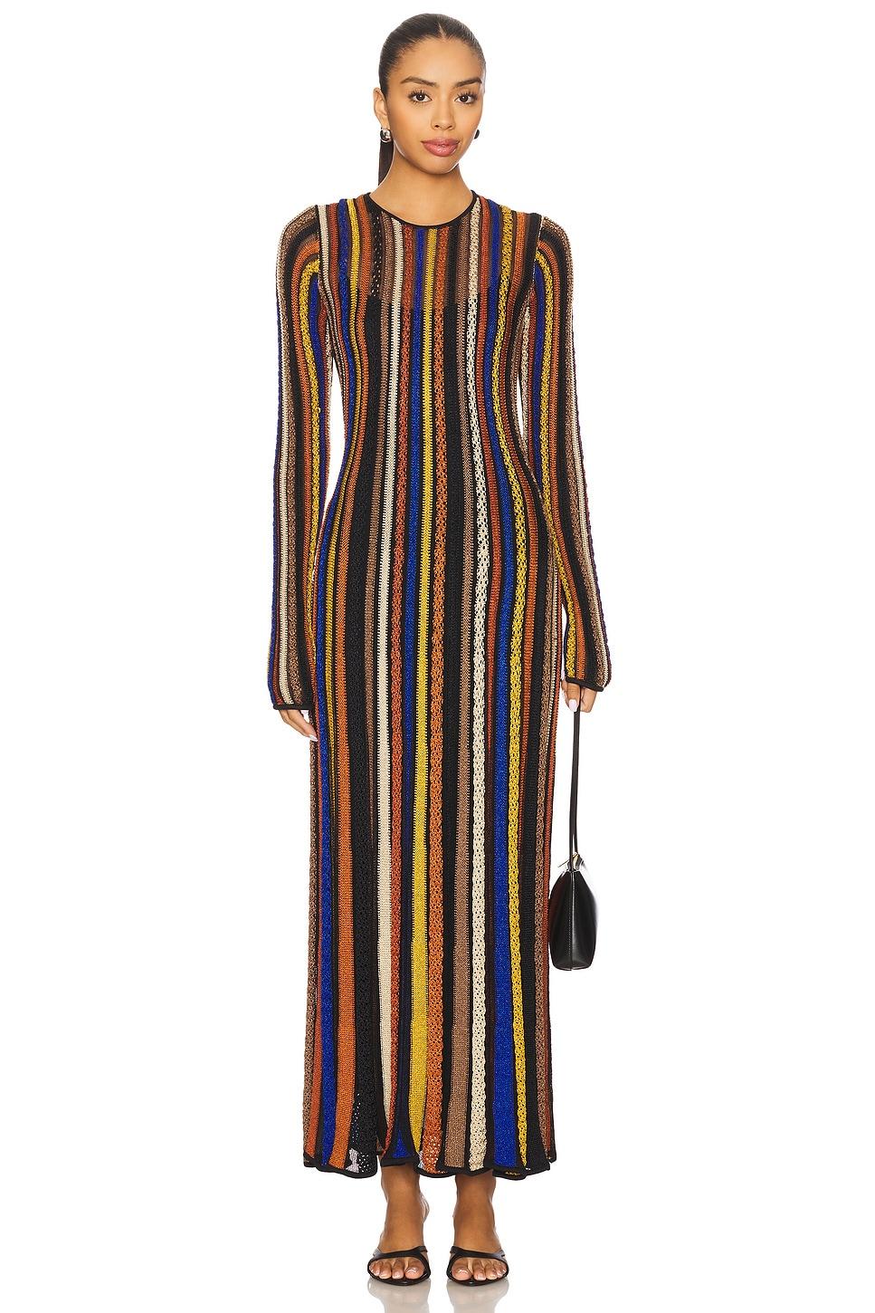 albie knit long sleeve dress