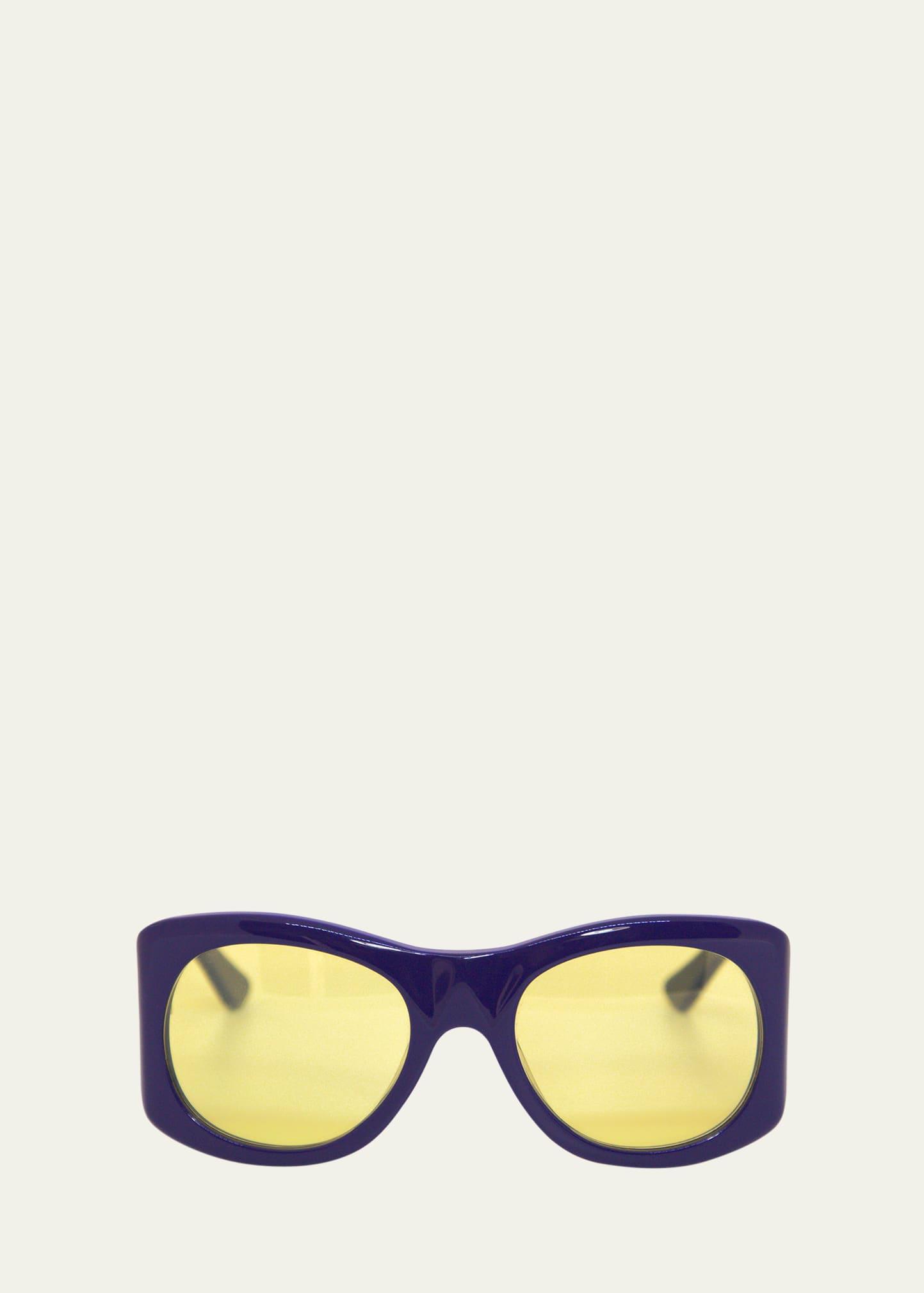 aleksandr square acetate sunglasses