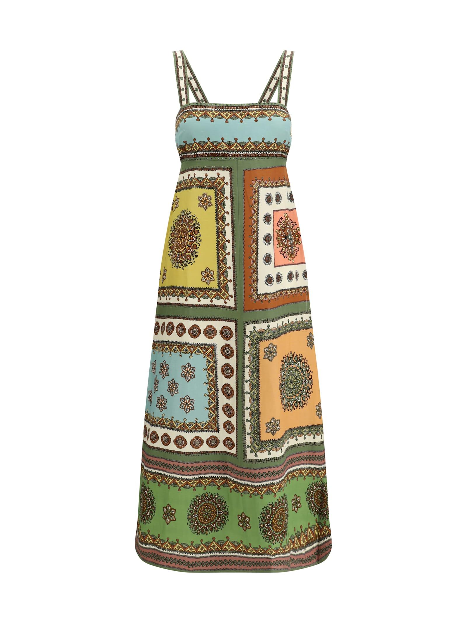 alemais contina day midi dress