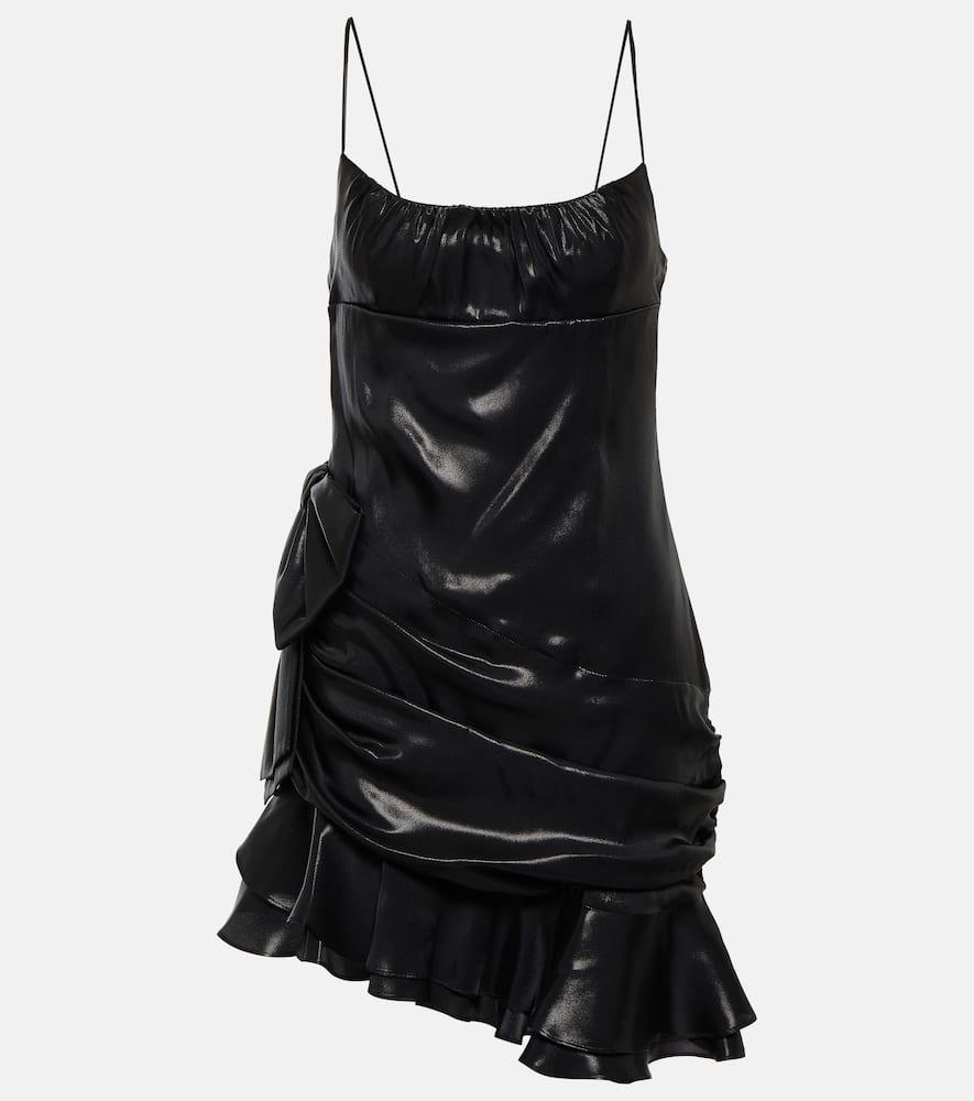 alessandra rich draped minidress