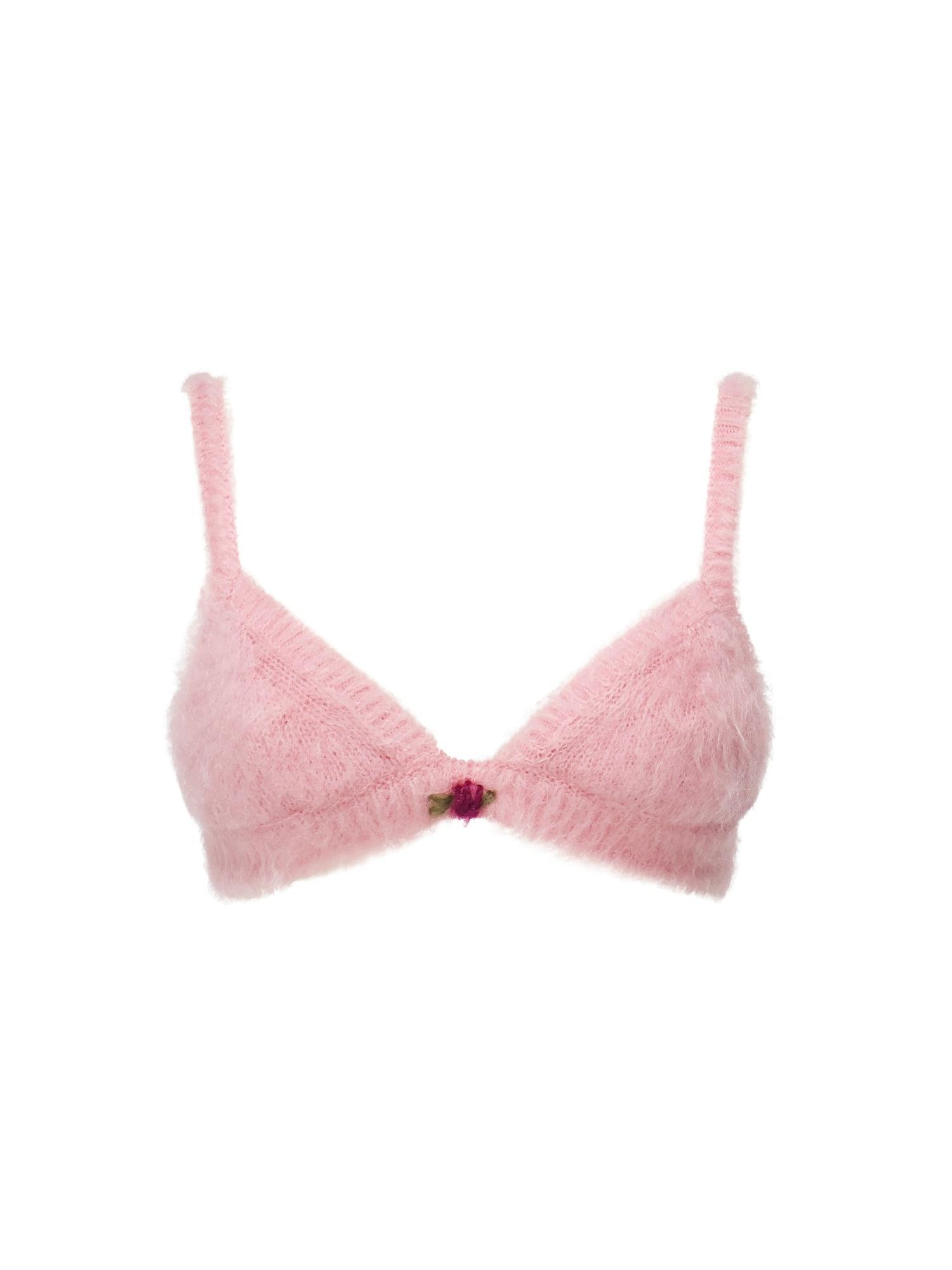 alessandra rich embroidered bra