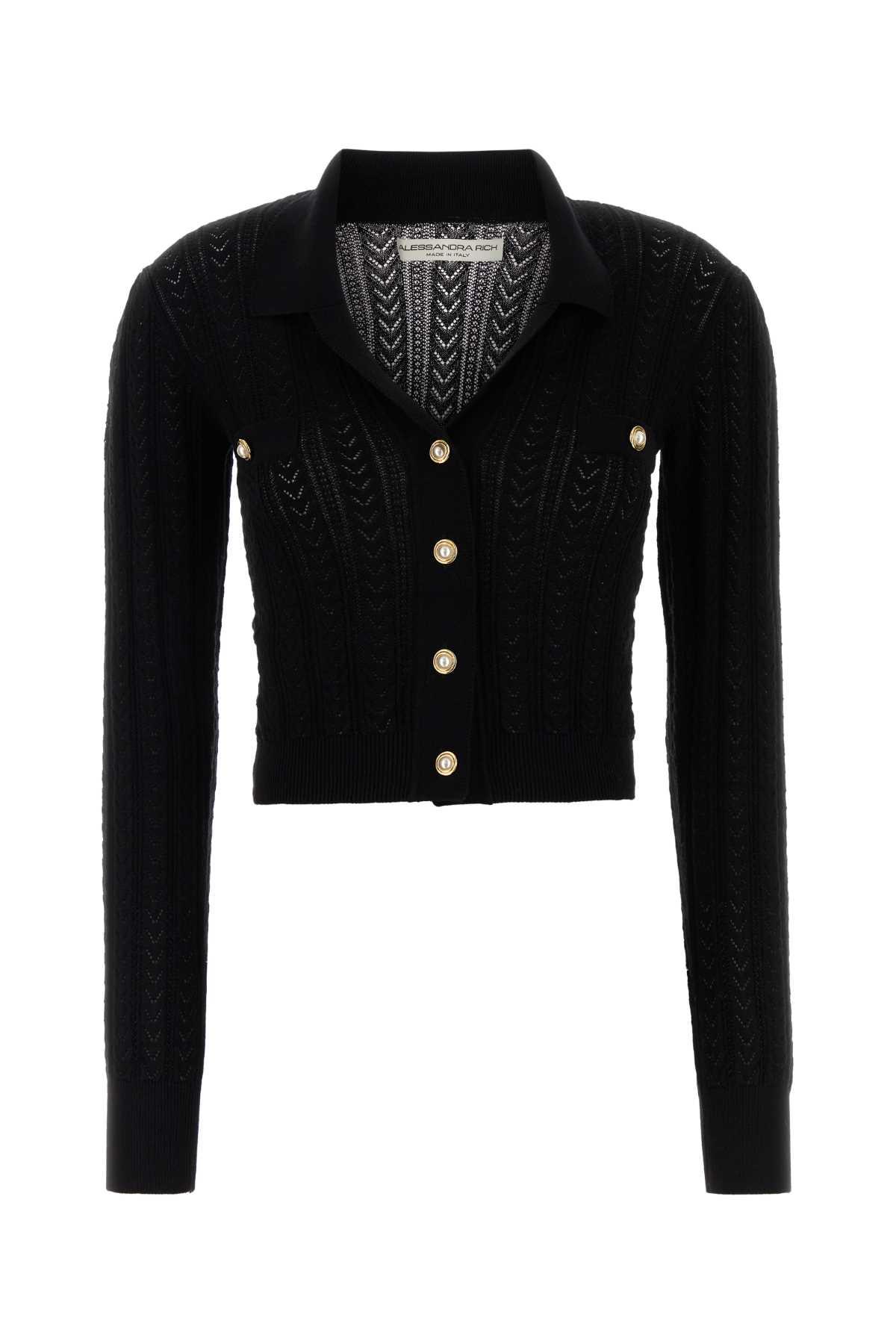 alessandra rich knit cardigan