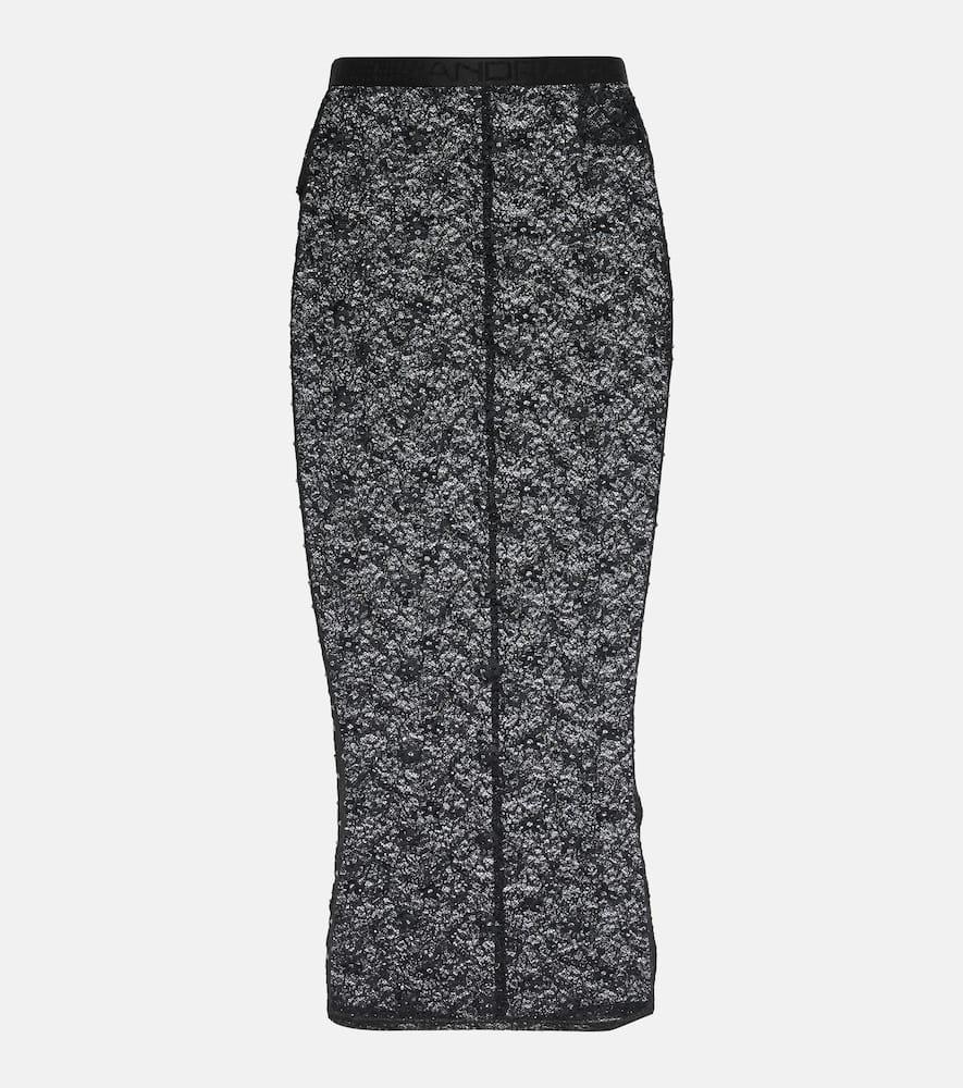 alessandra rich lace pencil skirt