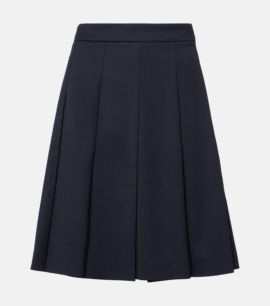 alessandra rich pleated wool