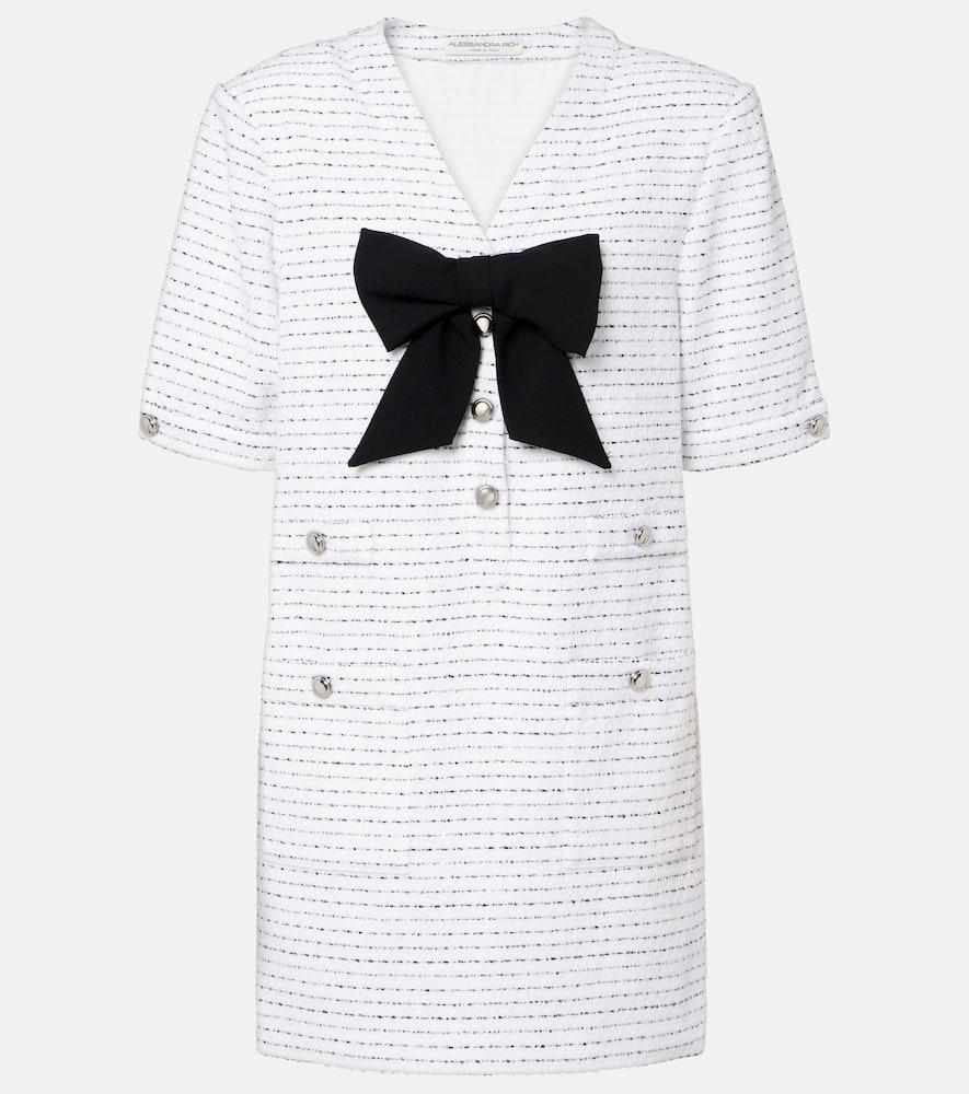 alessandra rich sequined tweed minidress