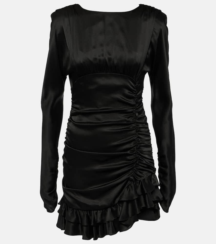 alessandra rich silk minidress