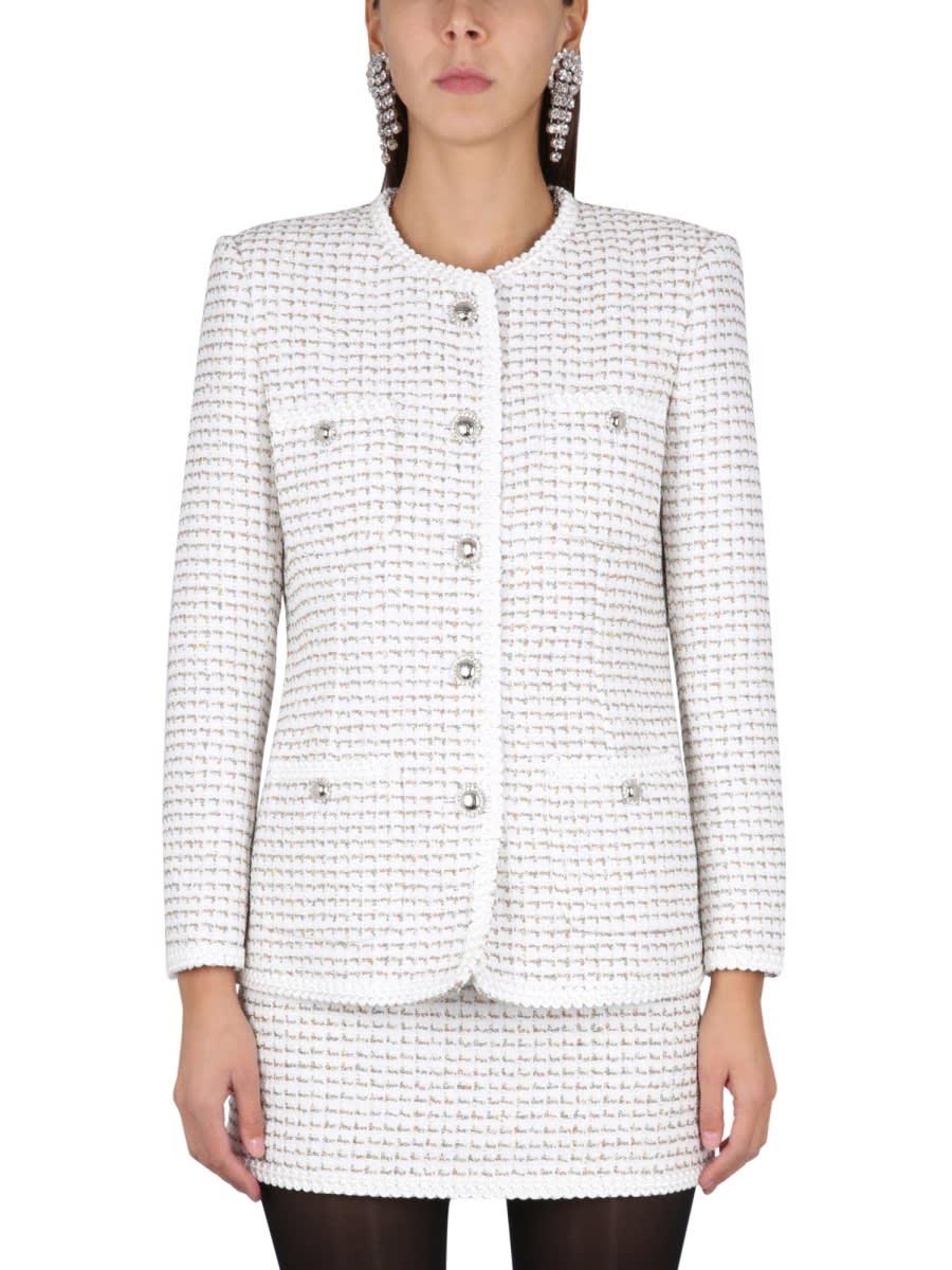 alessandra rich tweed jacket