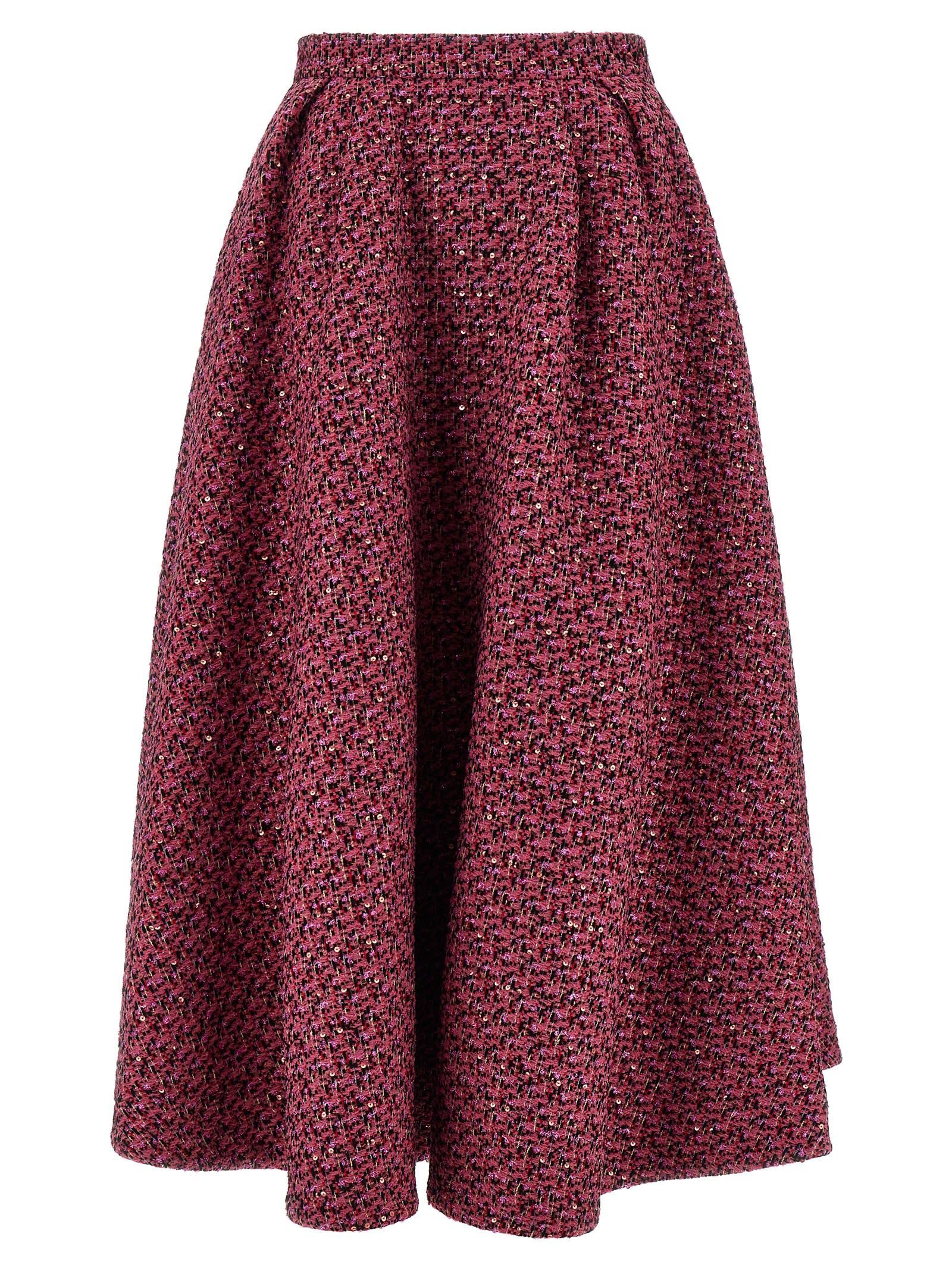 alessandra rich tweed skirt