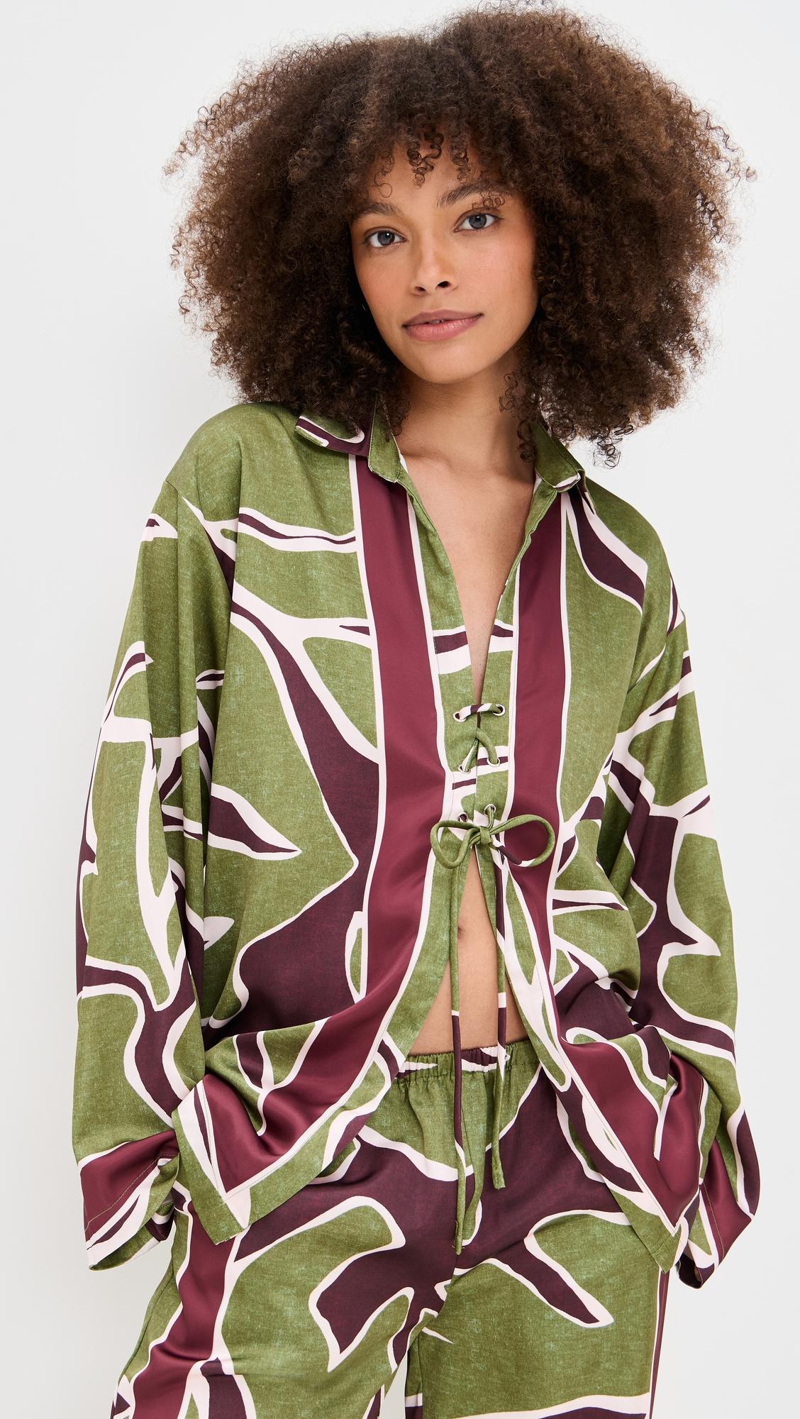 alessandra sleeved shirt