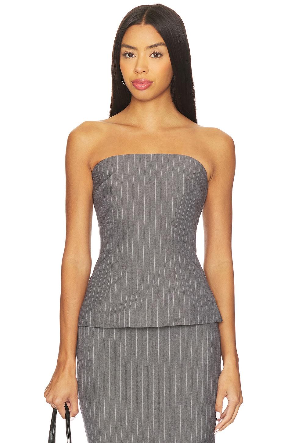 alessia strapless top