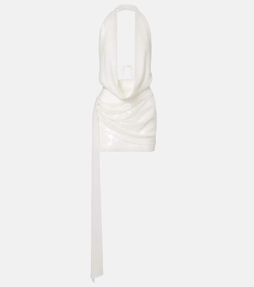 alex perry bridal sequined open