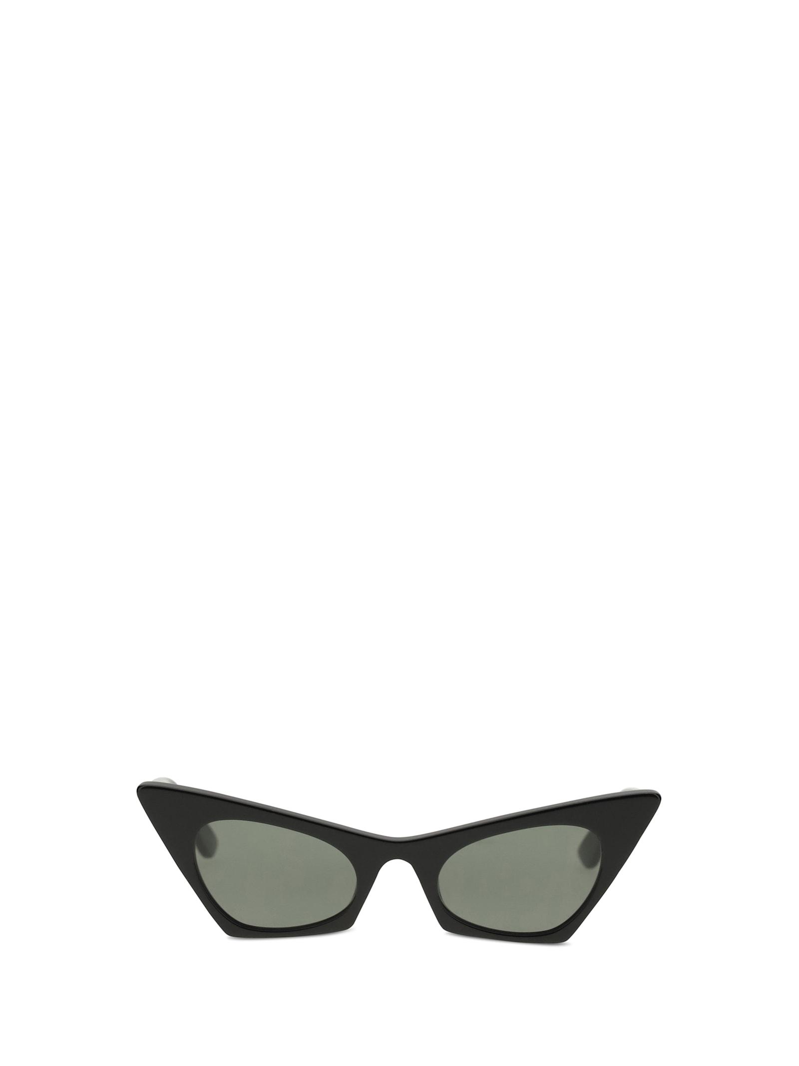 alexander mcqueen cat-eye sunglasses with pointed tips