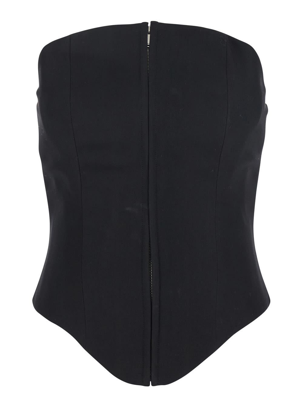 alexander mcqueen corset top