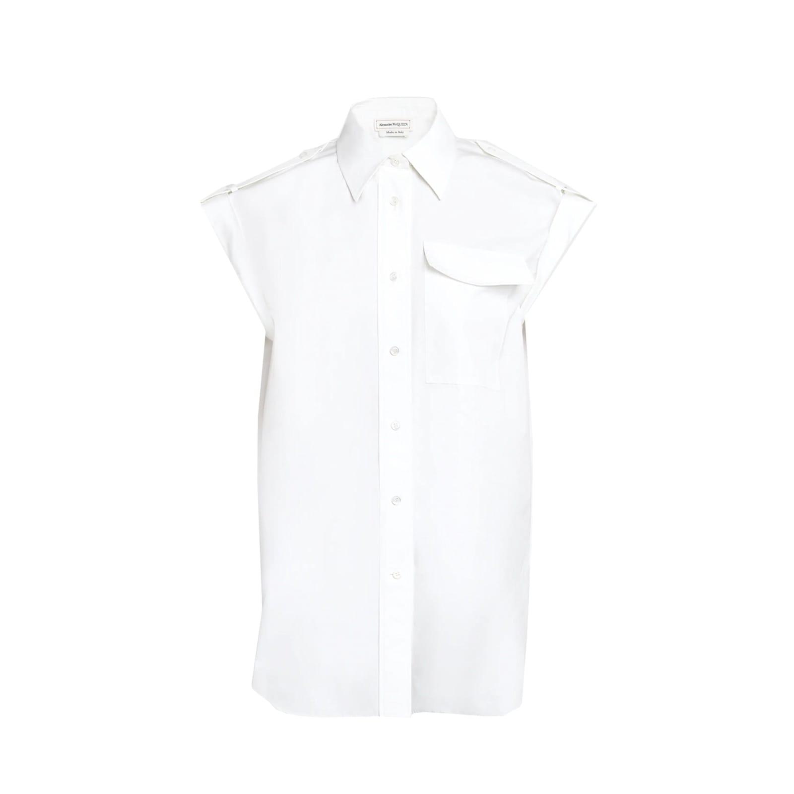 alexander mcqueen cotton shirt