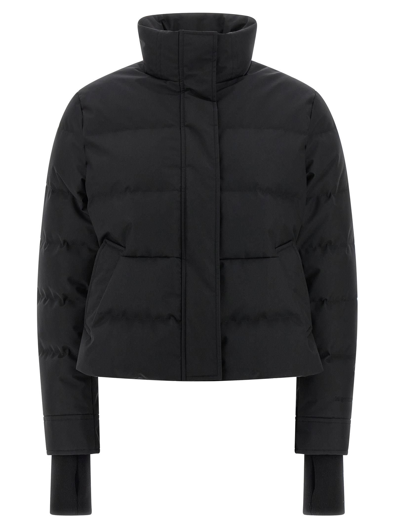 alexander mcqueen cropped down jacket