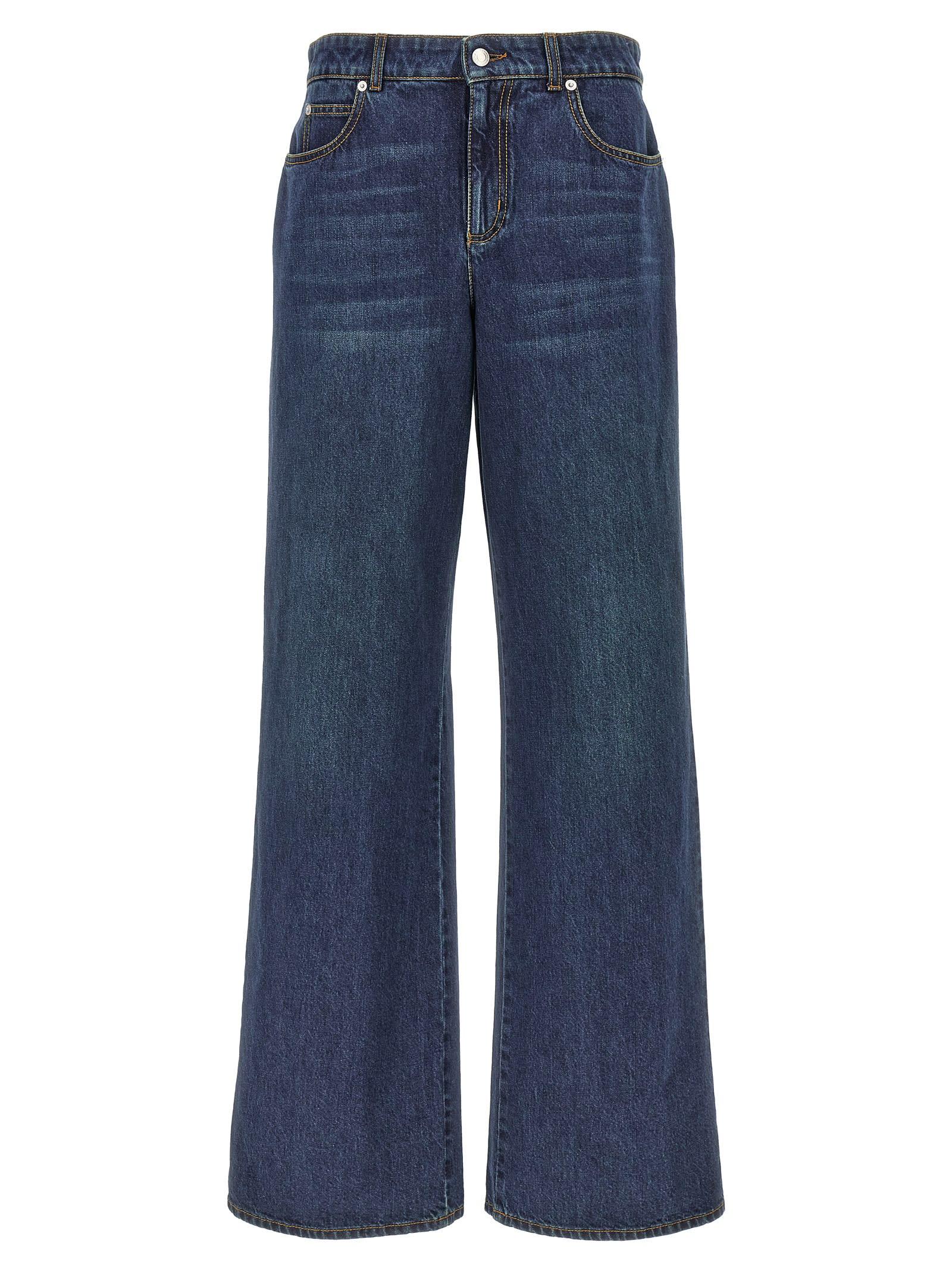 alexander mcqueen denim jeans