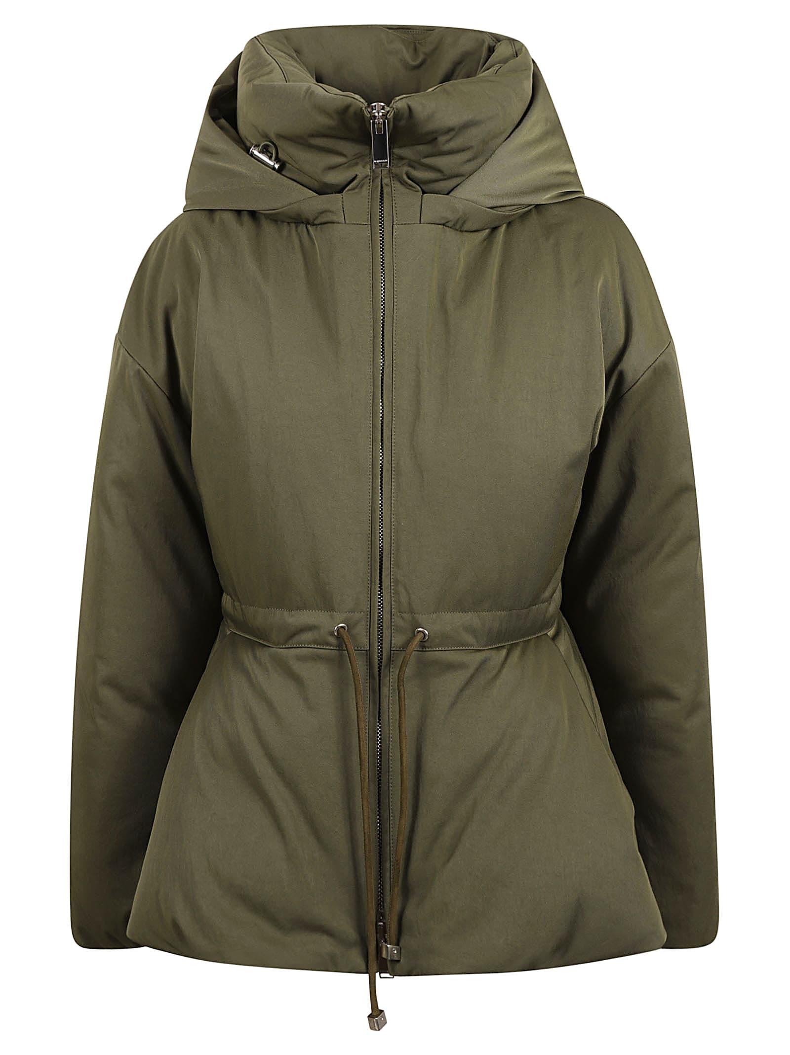 alexander mcqueen drawstring waist jacket