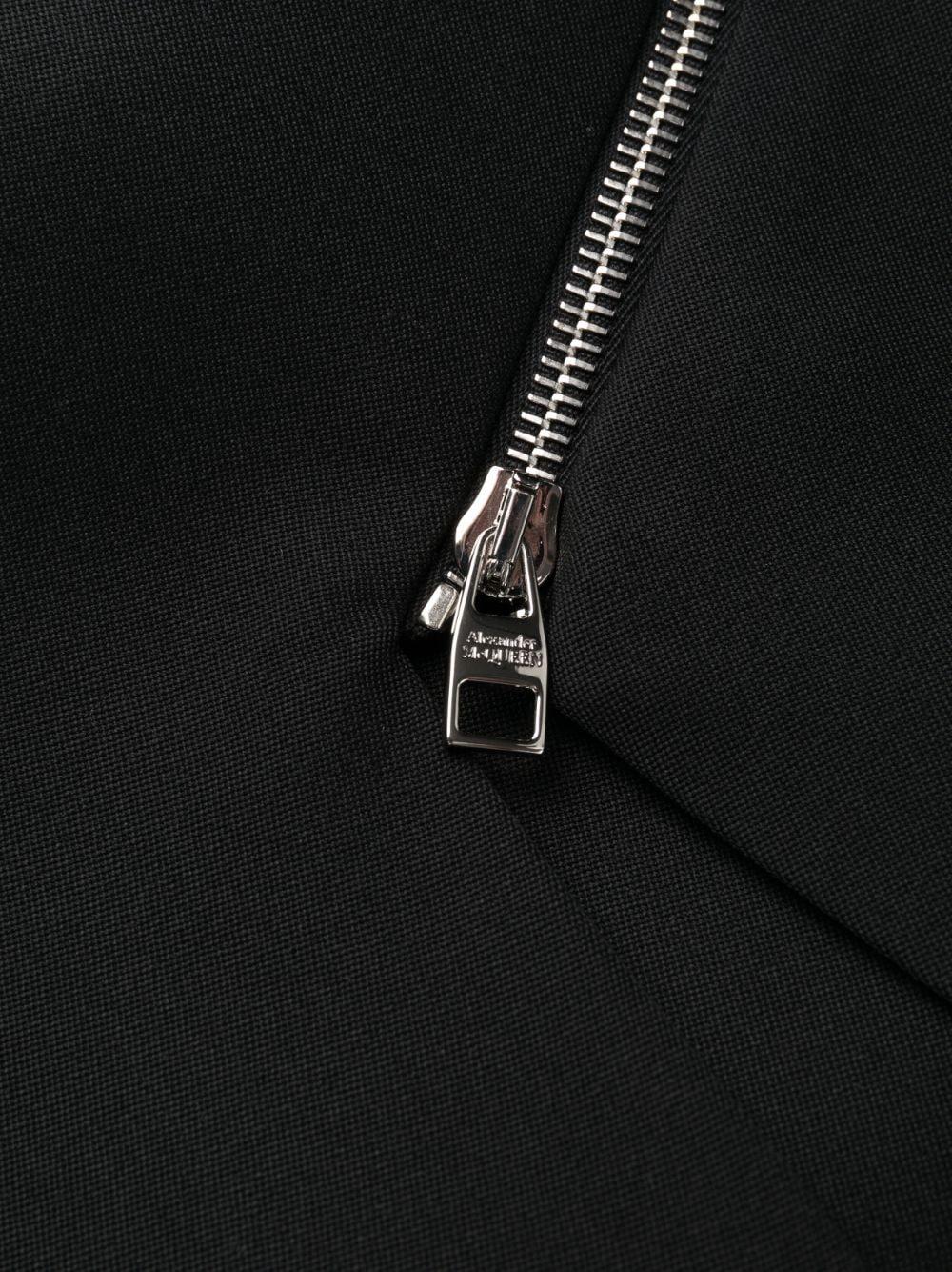 alexander mcqueen dresses black lining: acetate - women