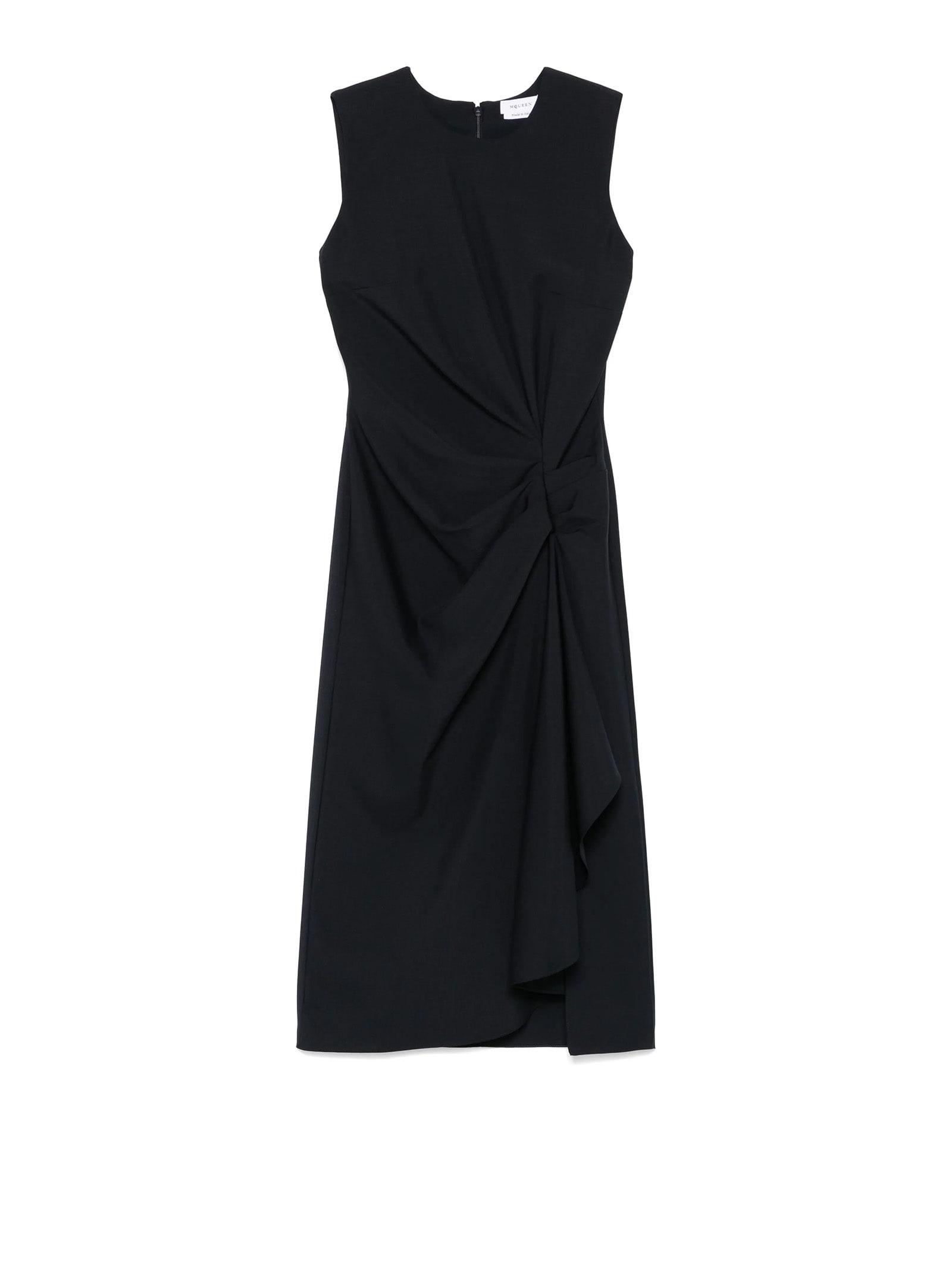 alexander mcqueen dresses black