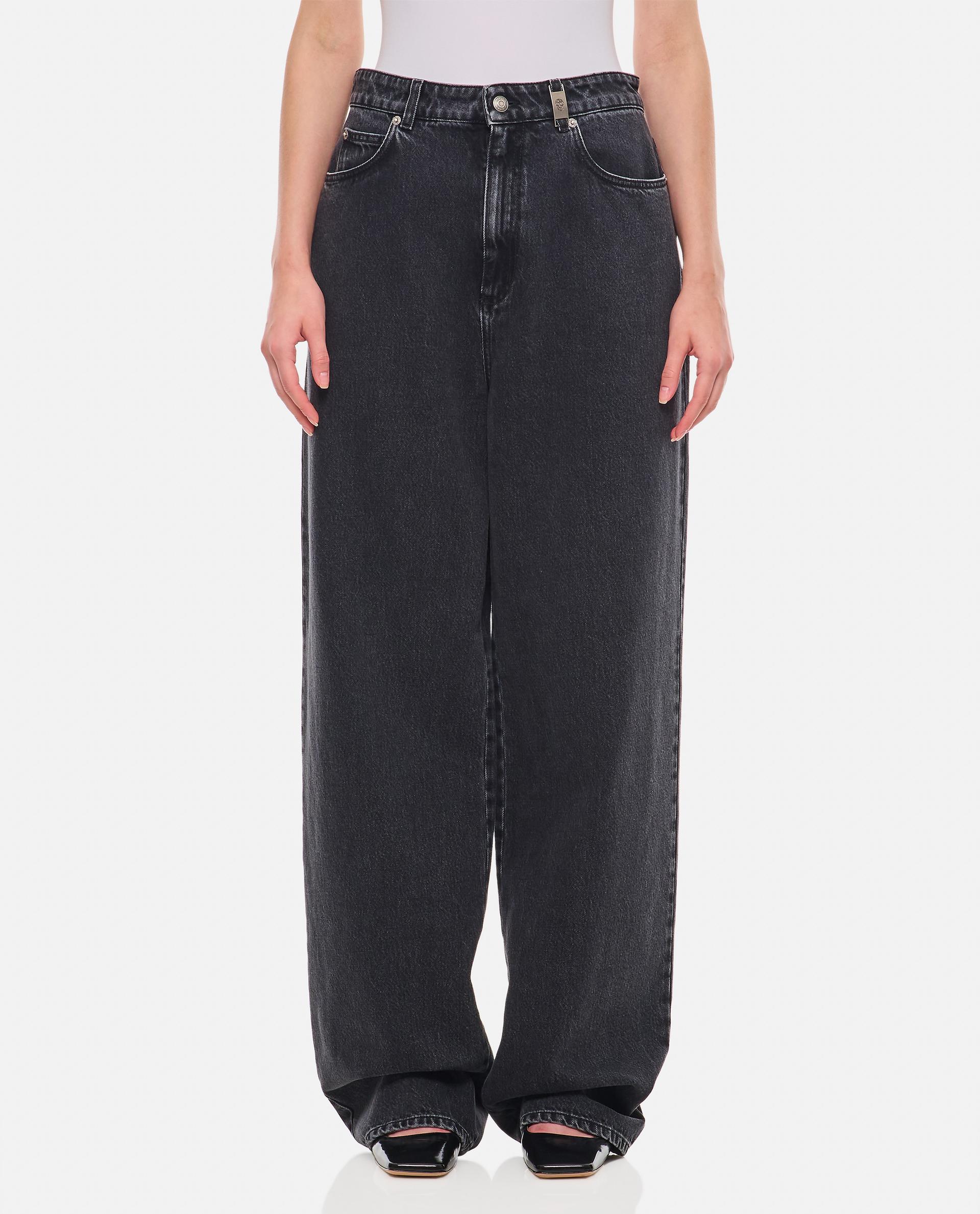 alexander mcqueen jeans black - women