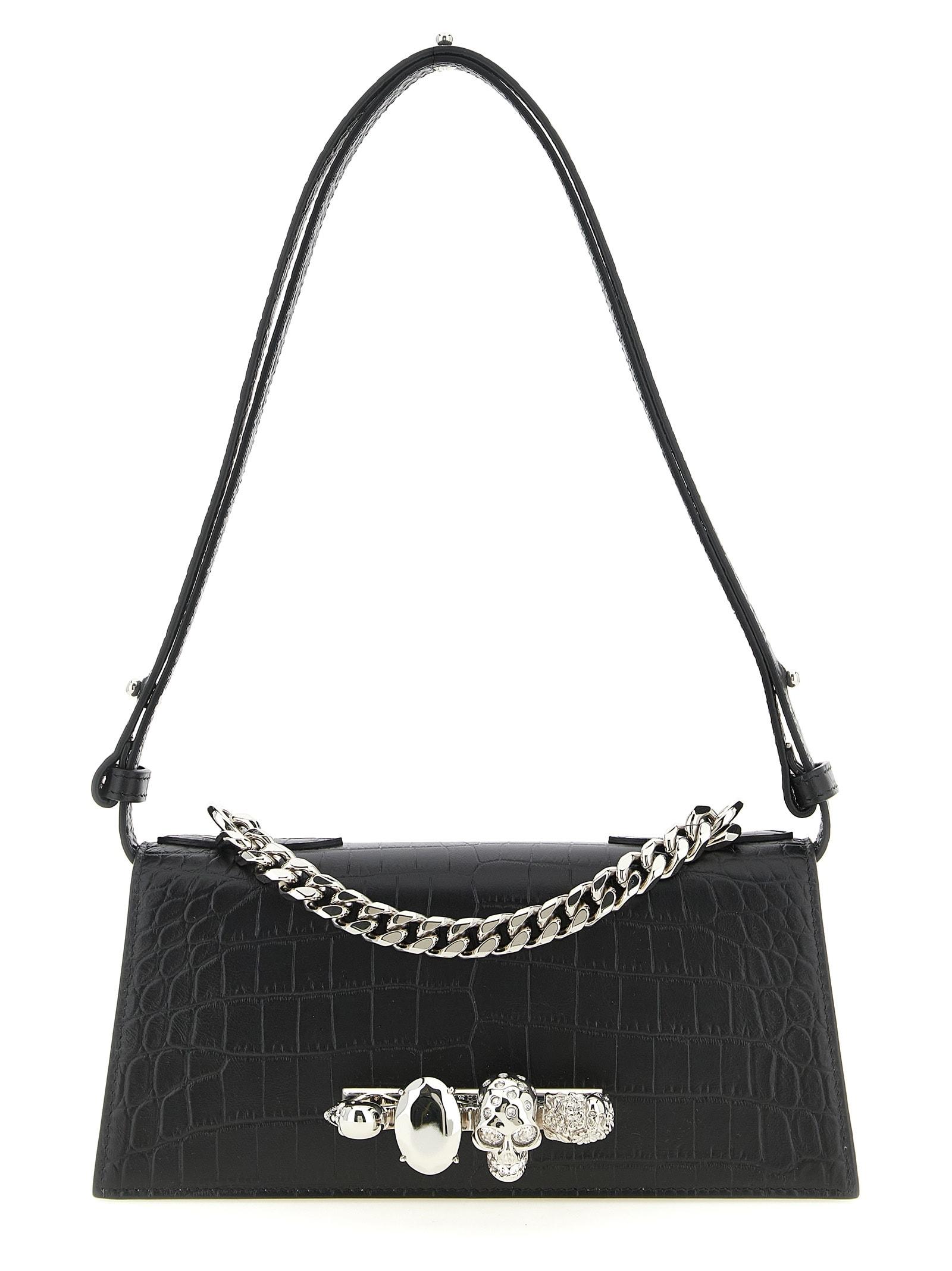 alexander mcqueen jewelled mini shoulder bag