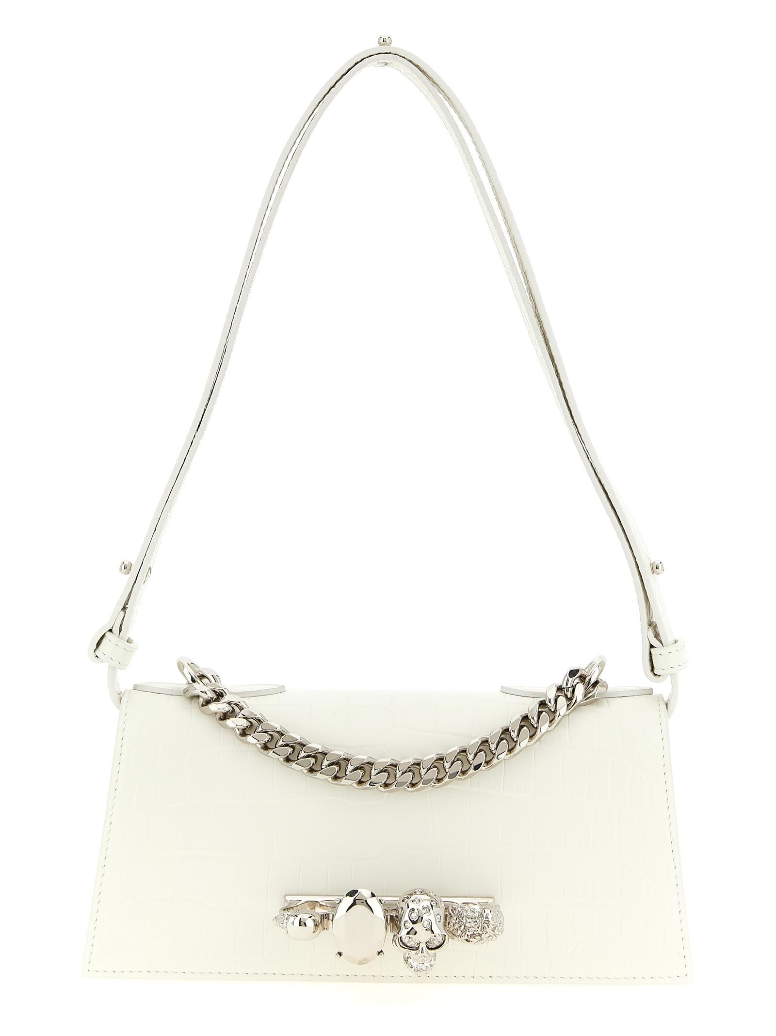 alexander mcqueen jewelled mini shoulder bag