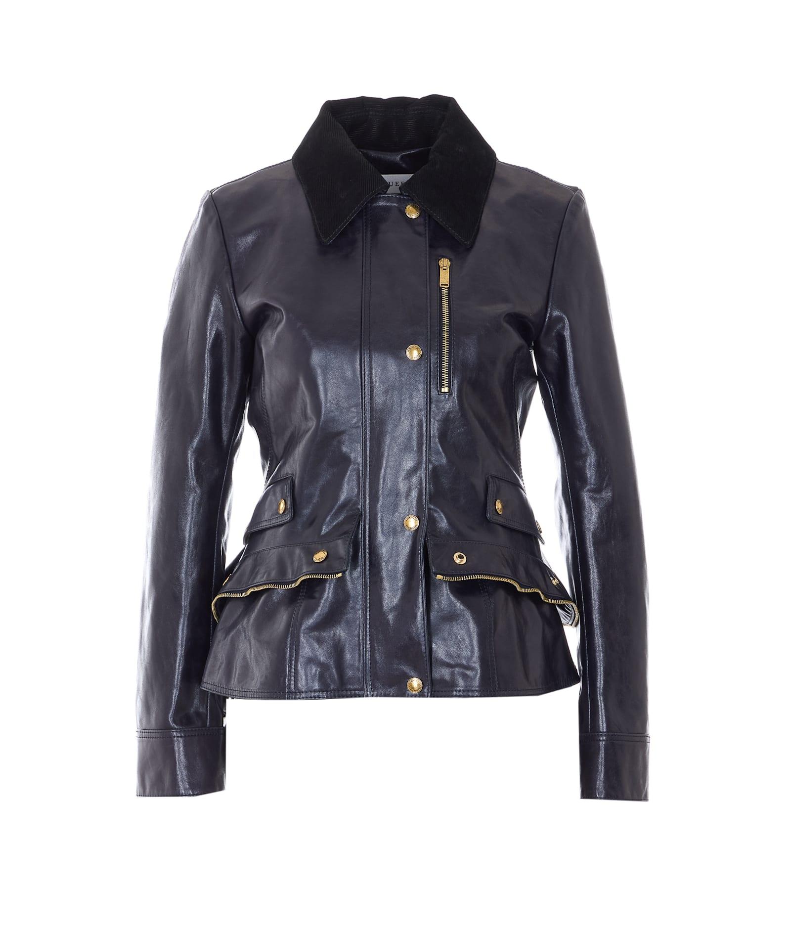 alexander mcqueen kickback leather jacket
