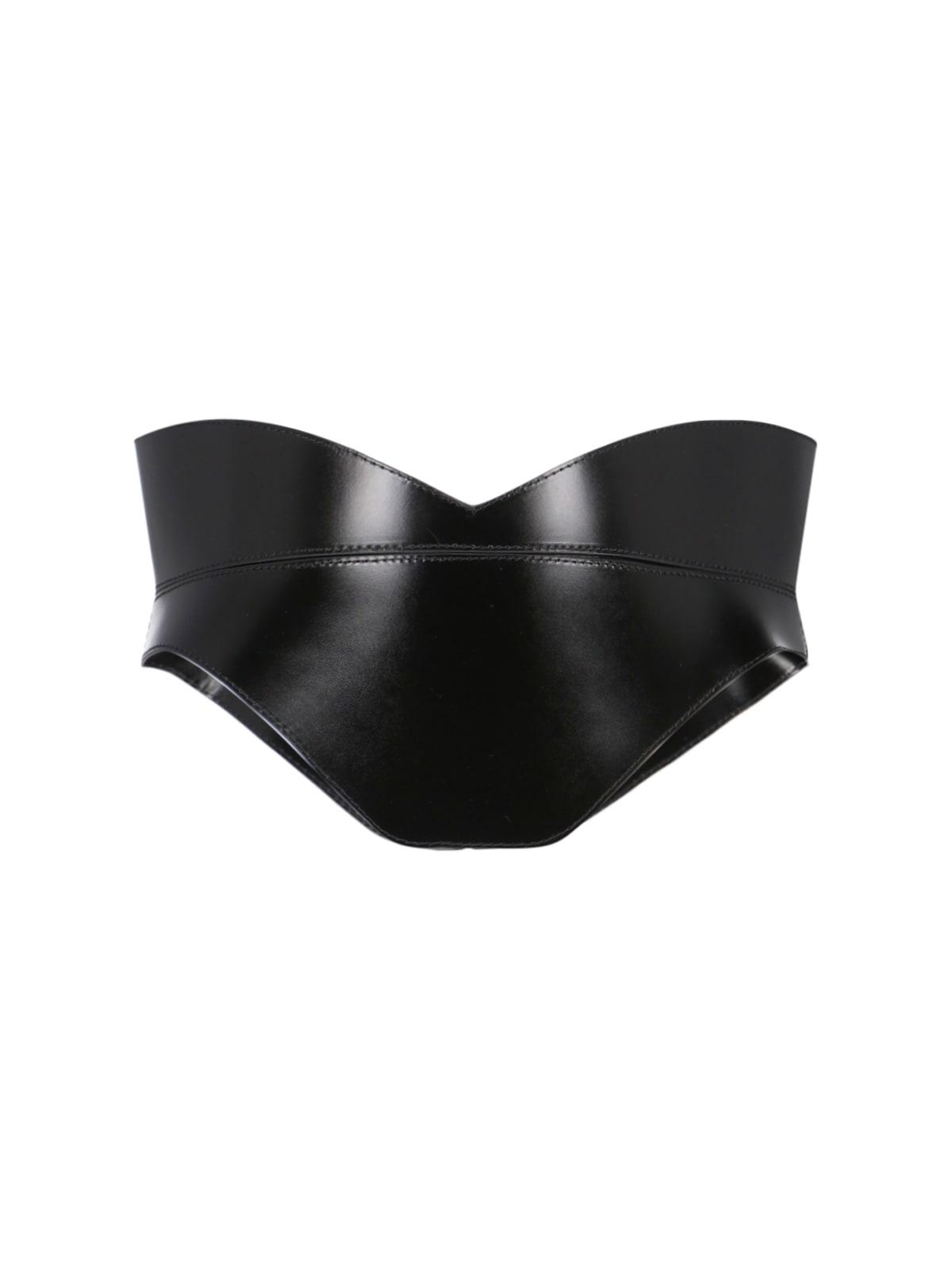 alexander mcqueen leather corset belt