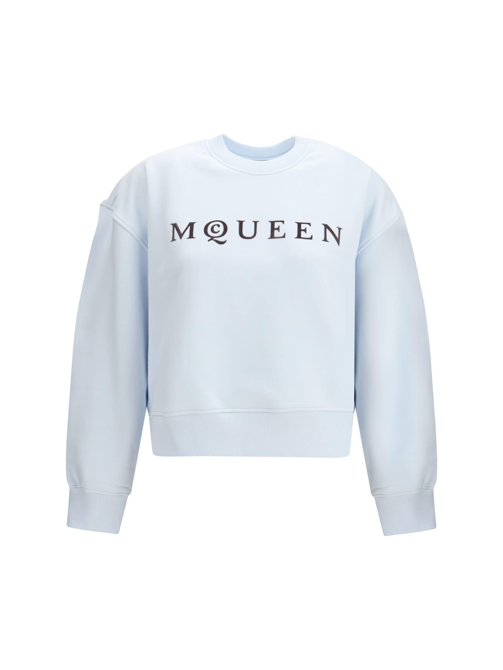 alexander mcqueen logo printed sweatshirt