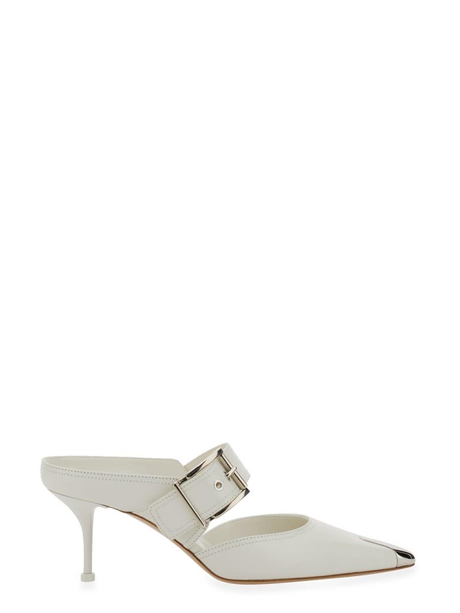 alexander mcqueen punk sandal with buckle