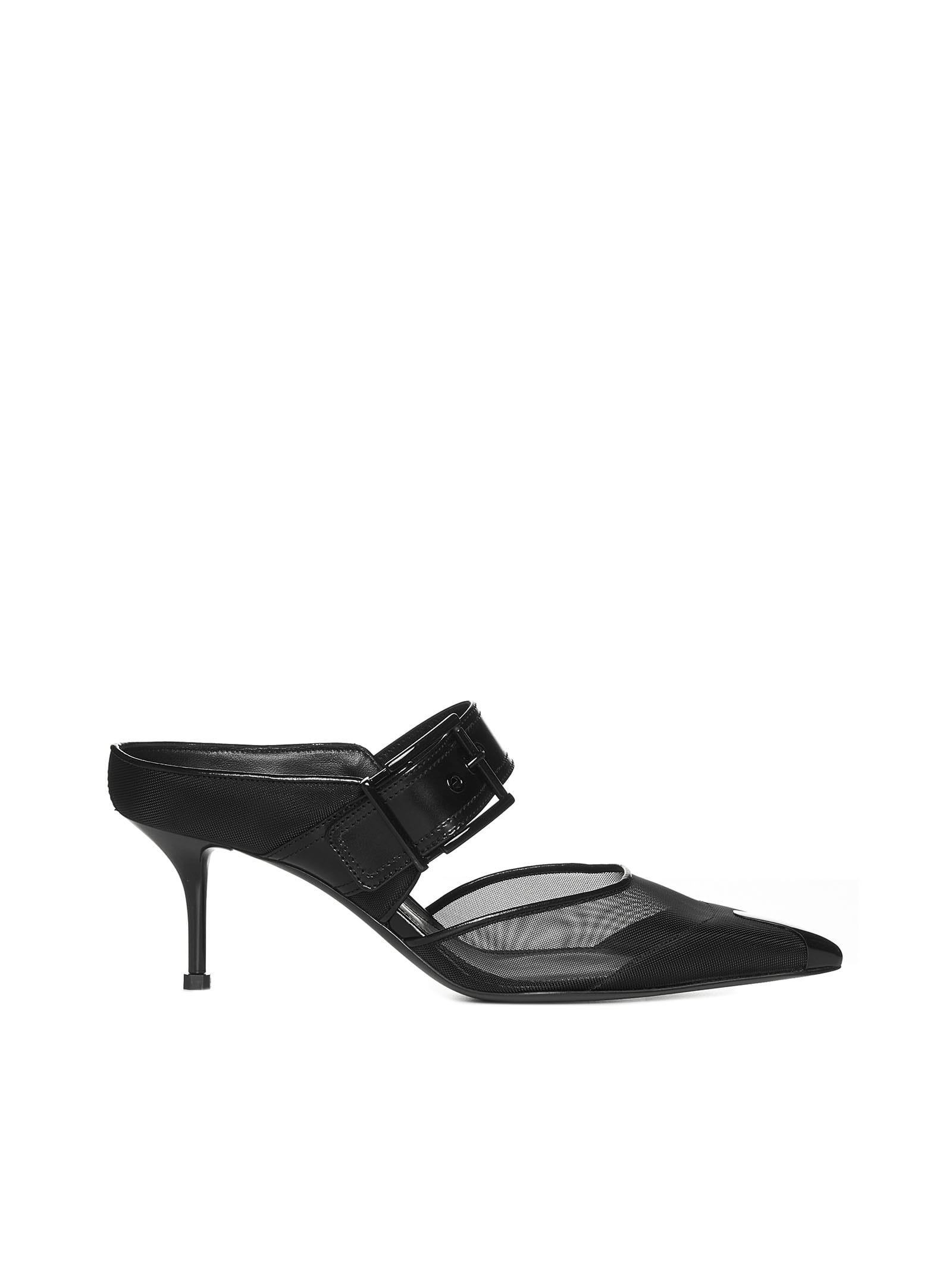 alexander mcqueen punk sandal with buckle
