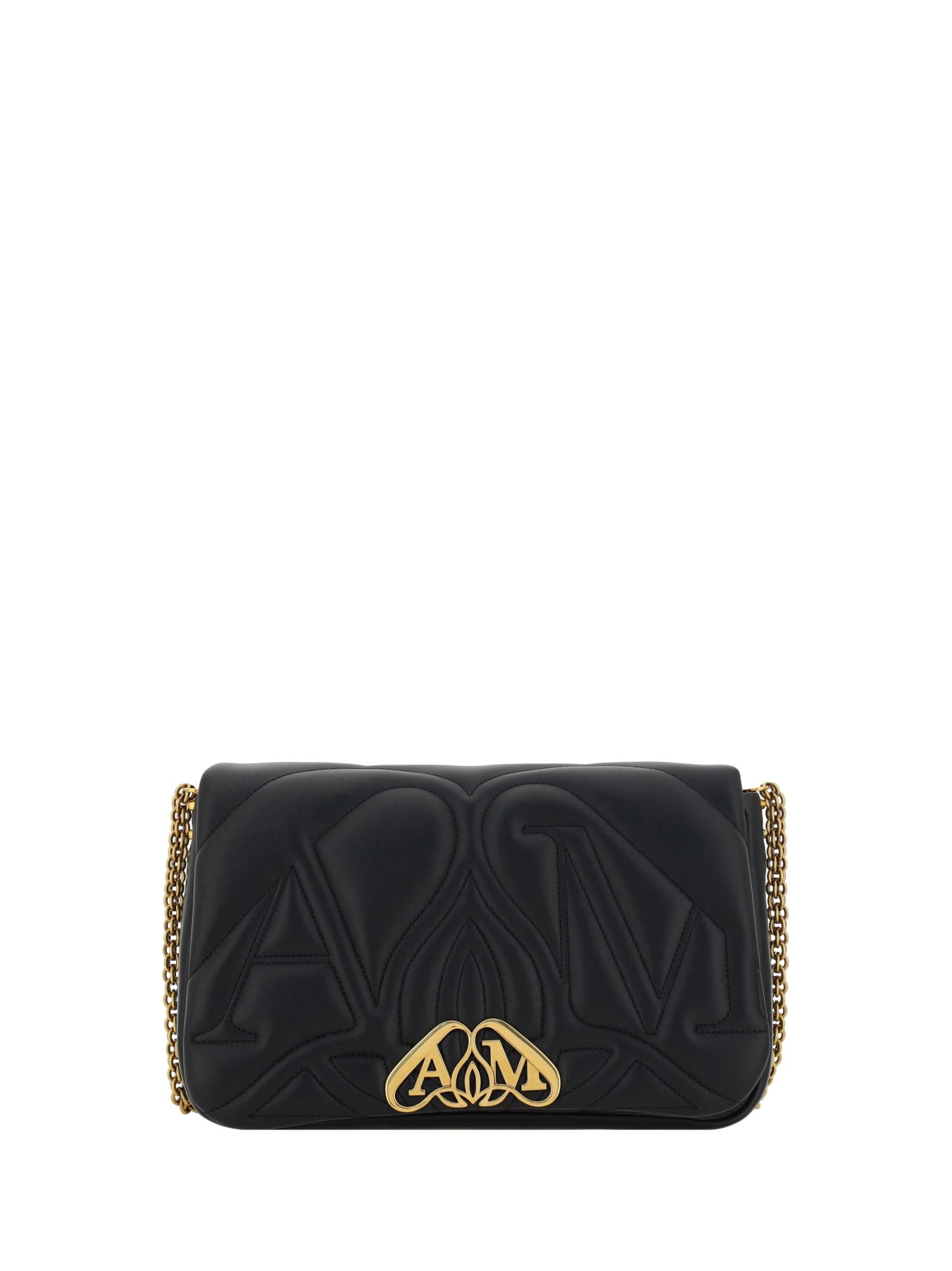 alexander mcqueen seal shoulder bag