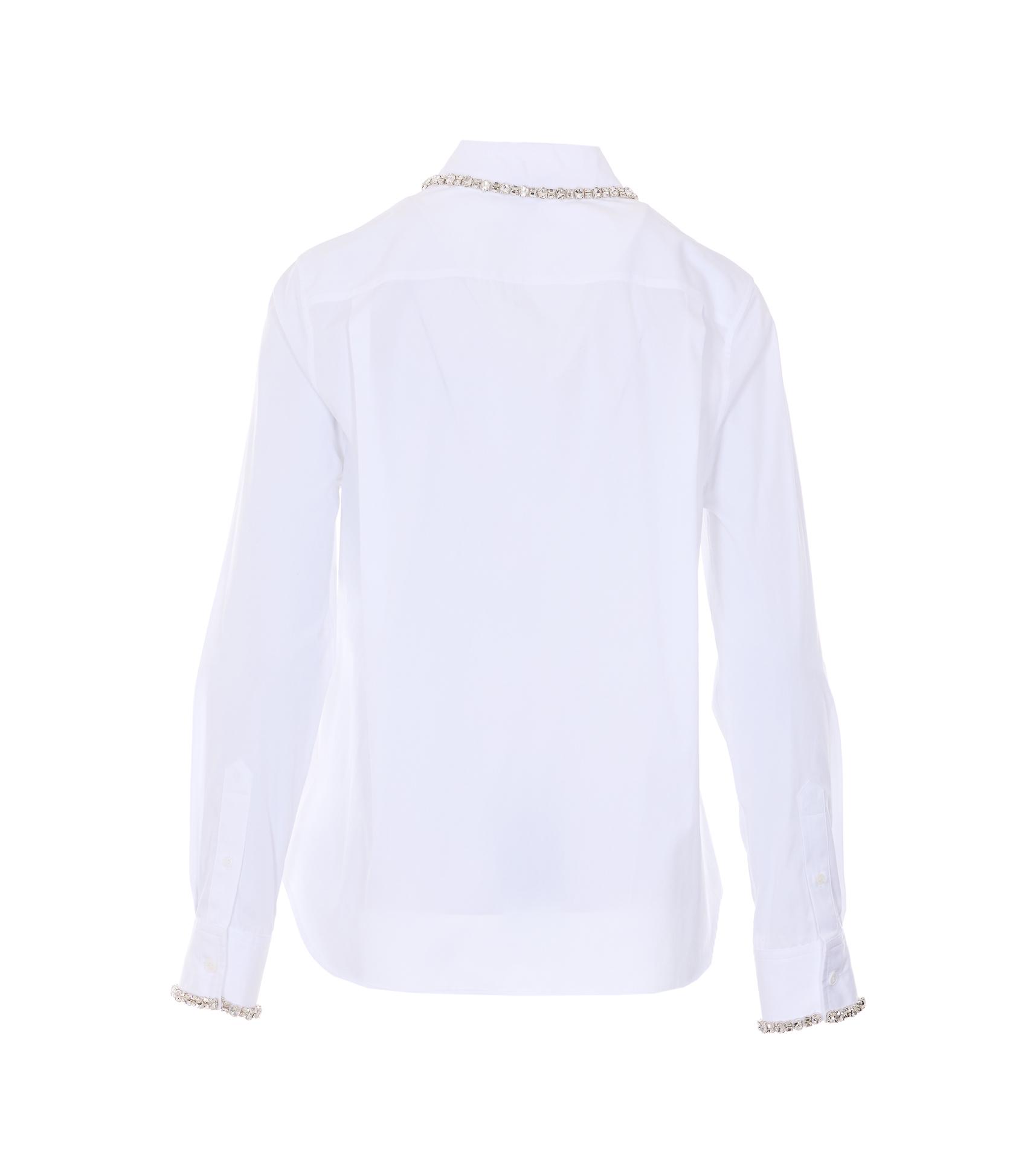 alexander mcqueen shirts white cotton - women