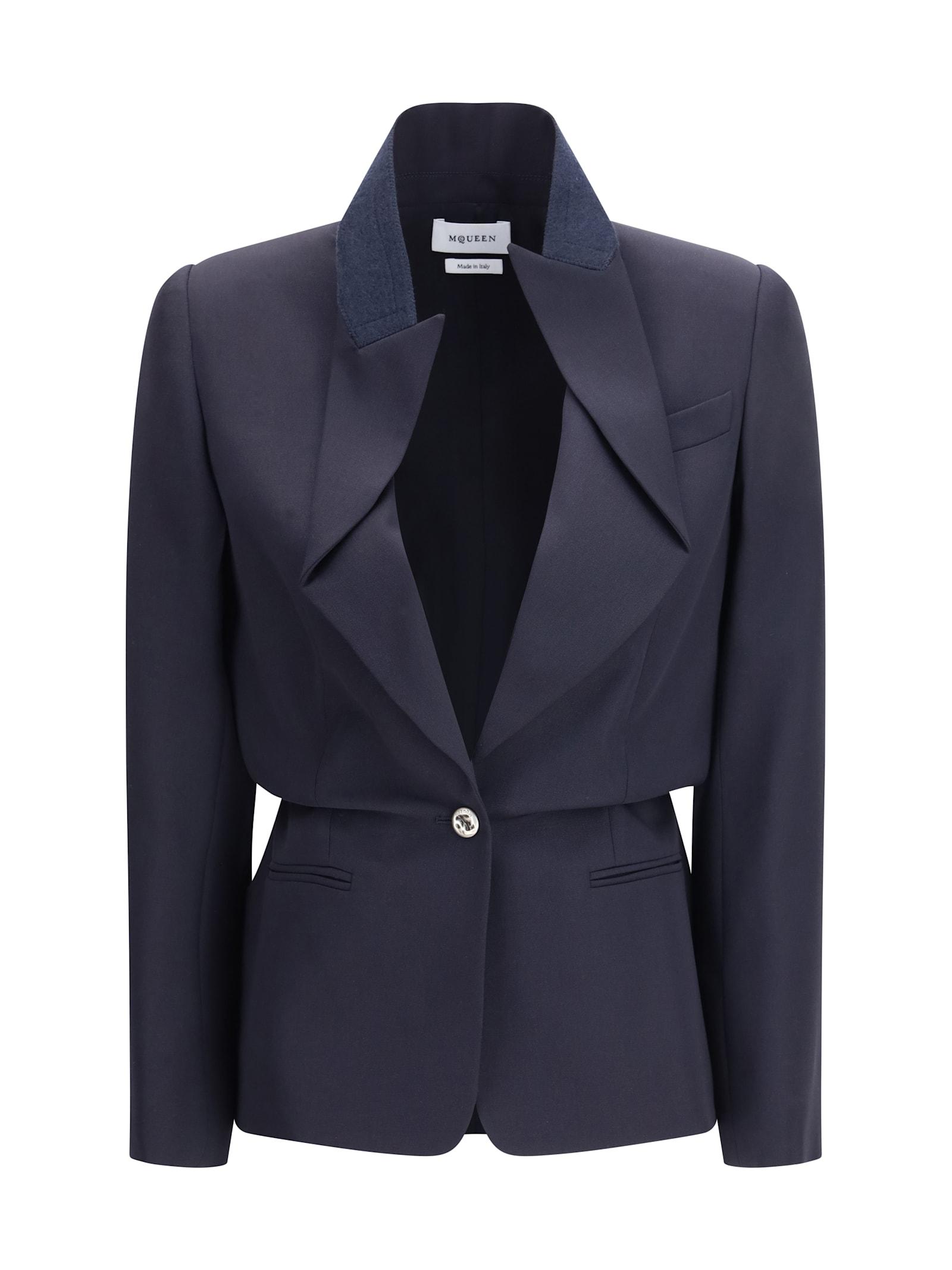 alexander mcqueen single-breasted jacket