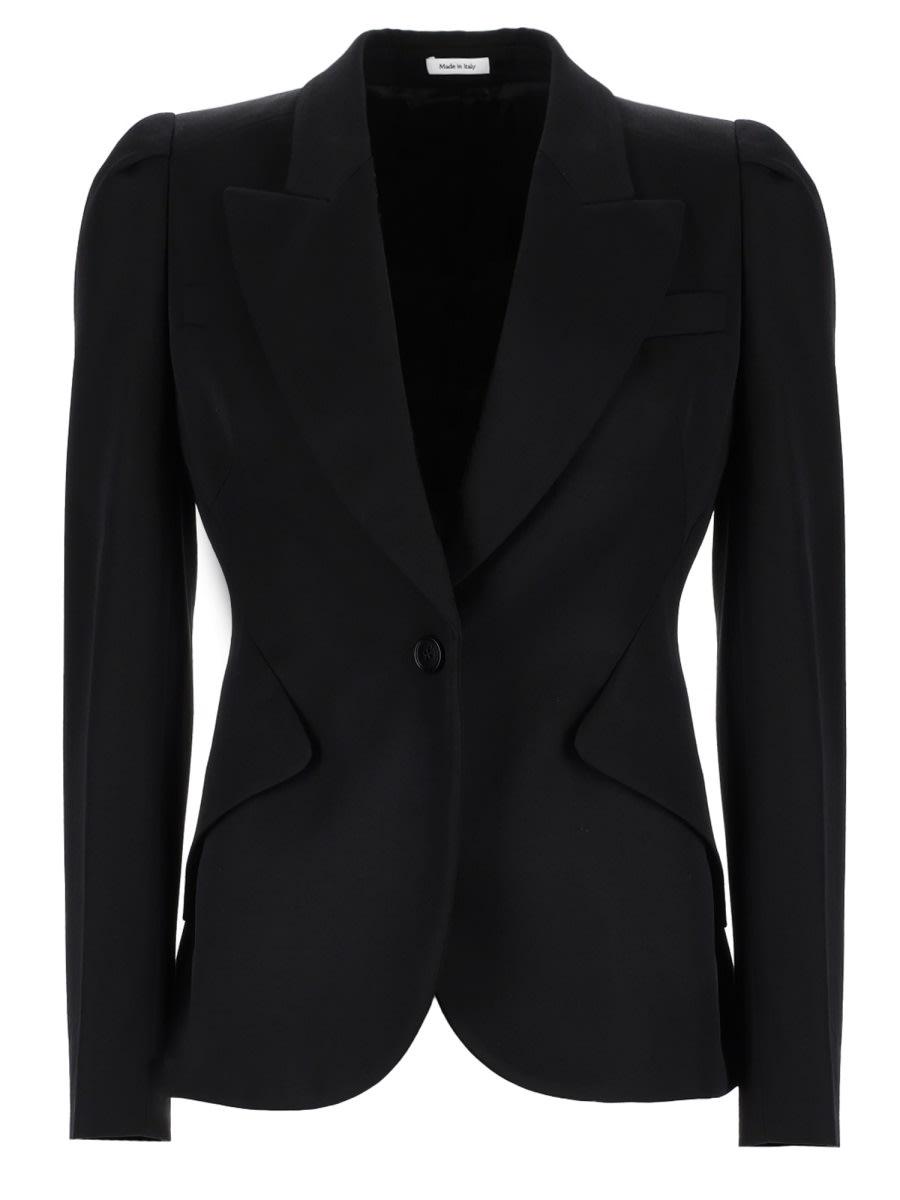 alexander mcqueen single-breasted jacket