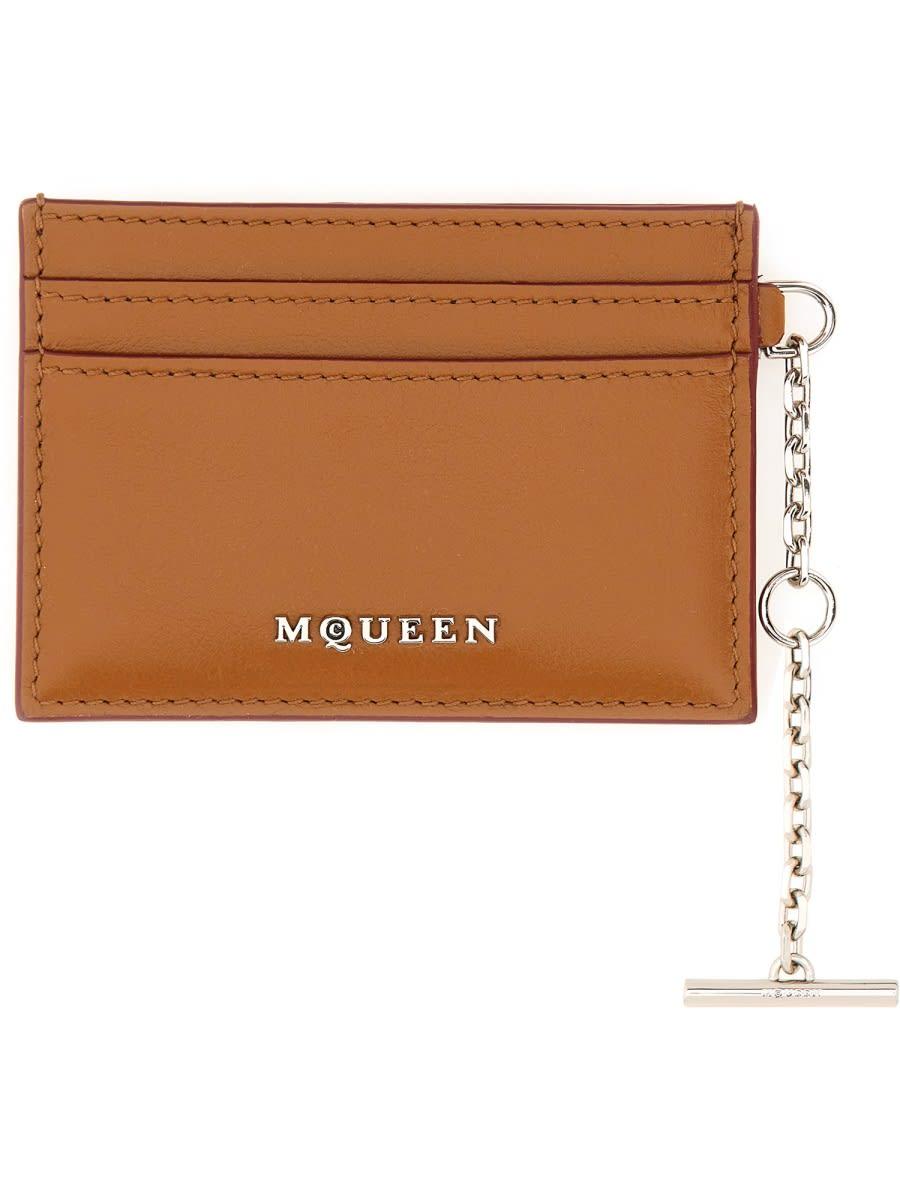 alexander mcqueen sling card holder