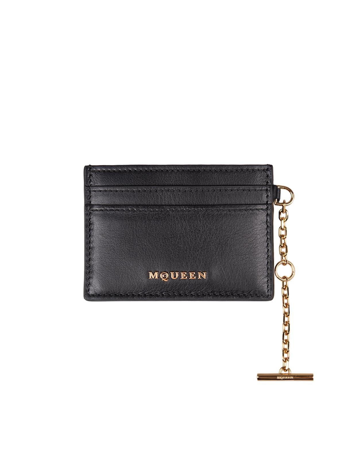 alexander mcqueen sling card holder