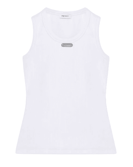 alexander mcqueen sweaters optical white co ea - women