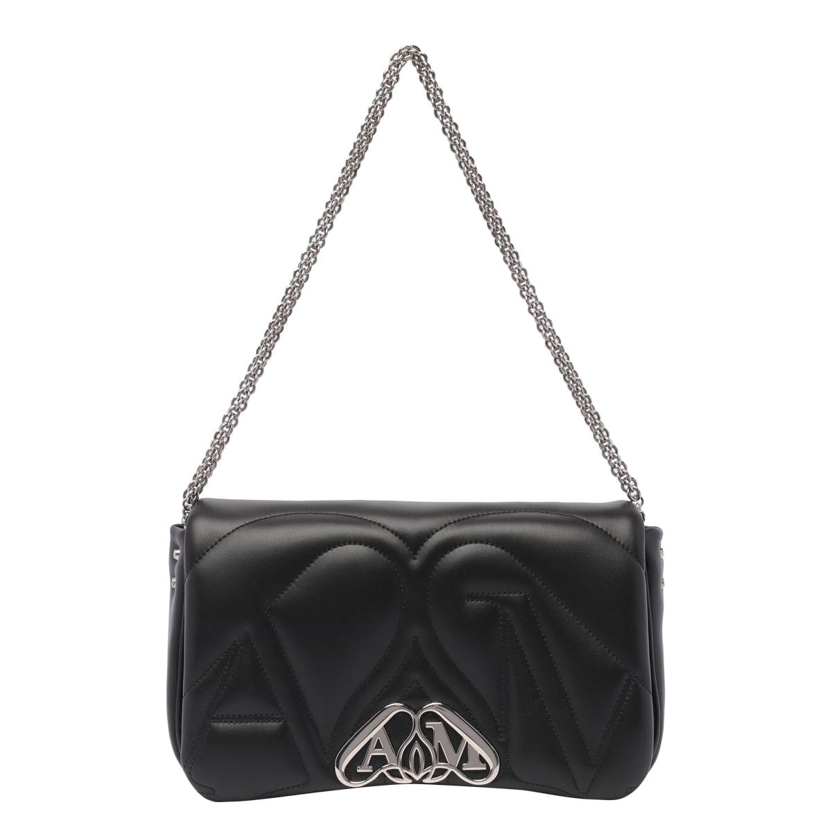 alexander mcqueen the seal shoulder bag