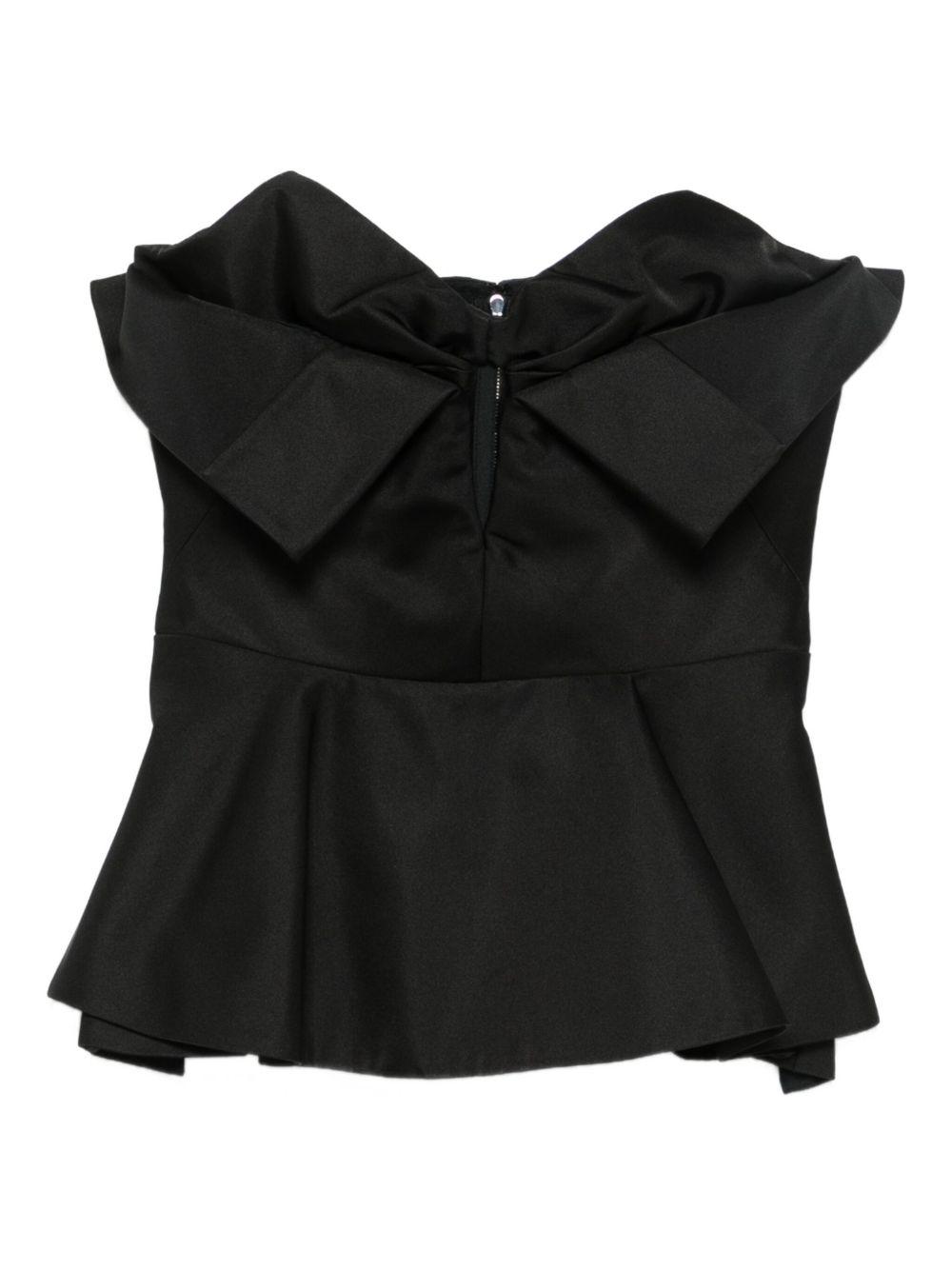 alexander mcqueen top black - women