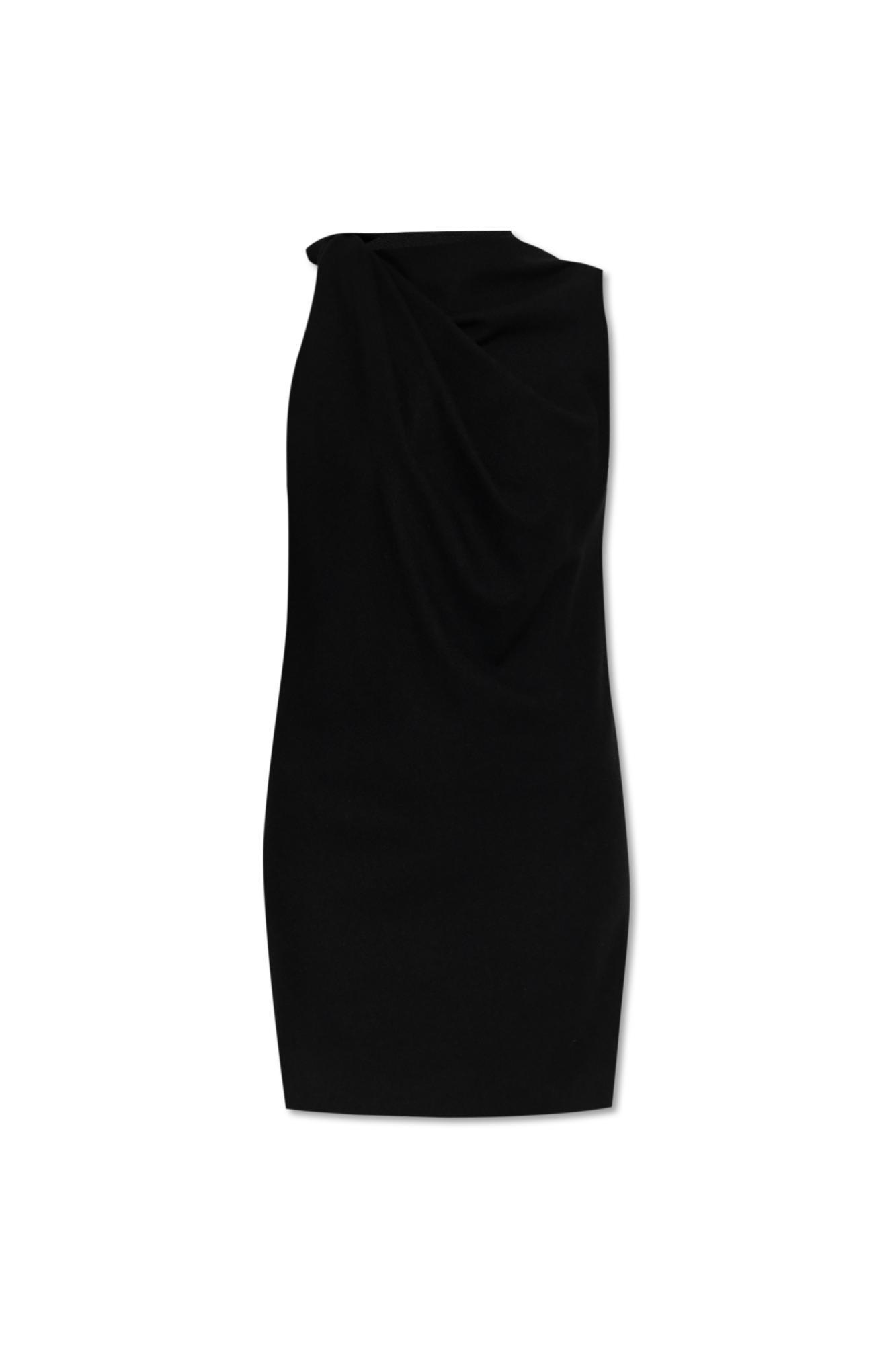 alexander mcqueen wool dress