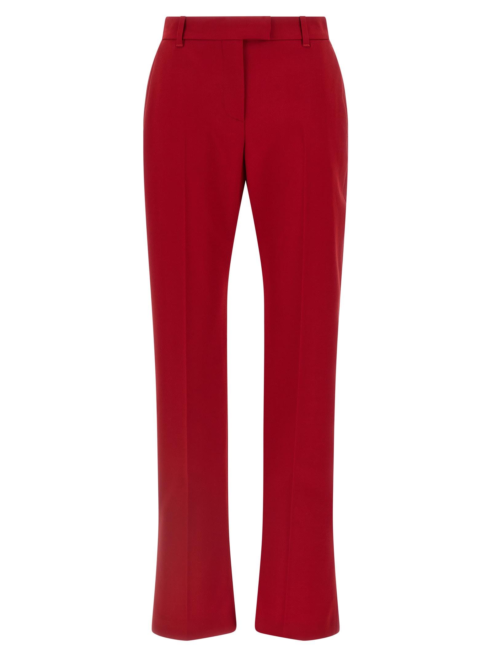 alexander mcqueen wool pants