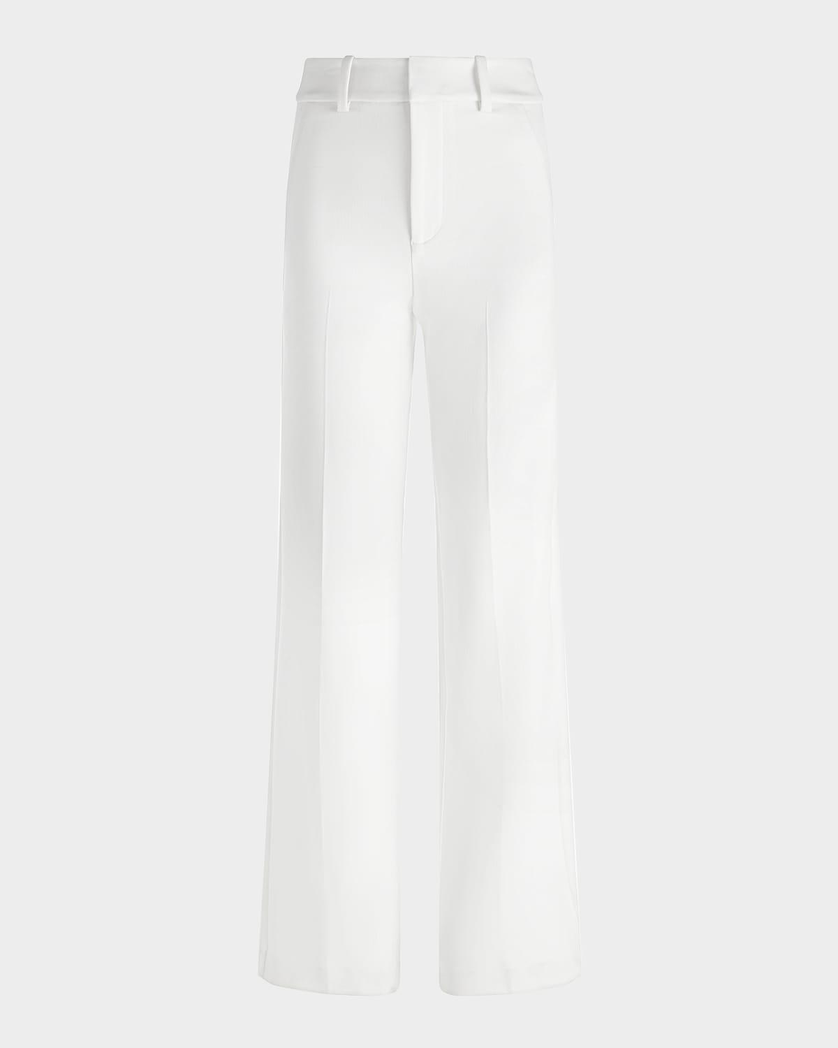 alexander twill sateen trousers