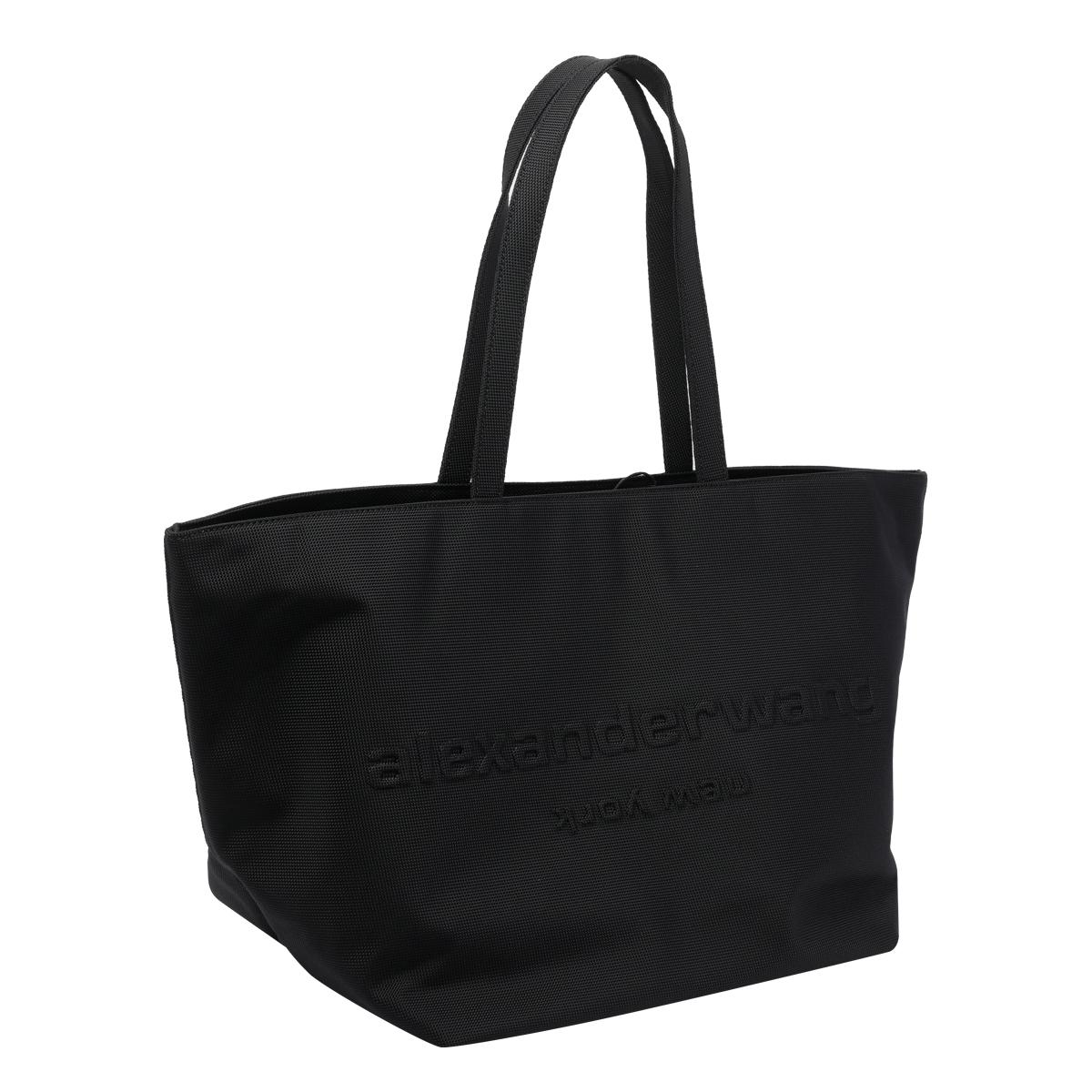 alexander wang bags black fabric - women