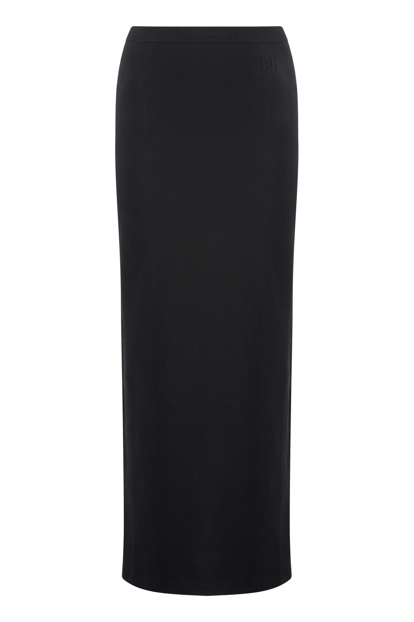 alexander wang cotton maxi skirt