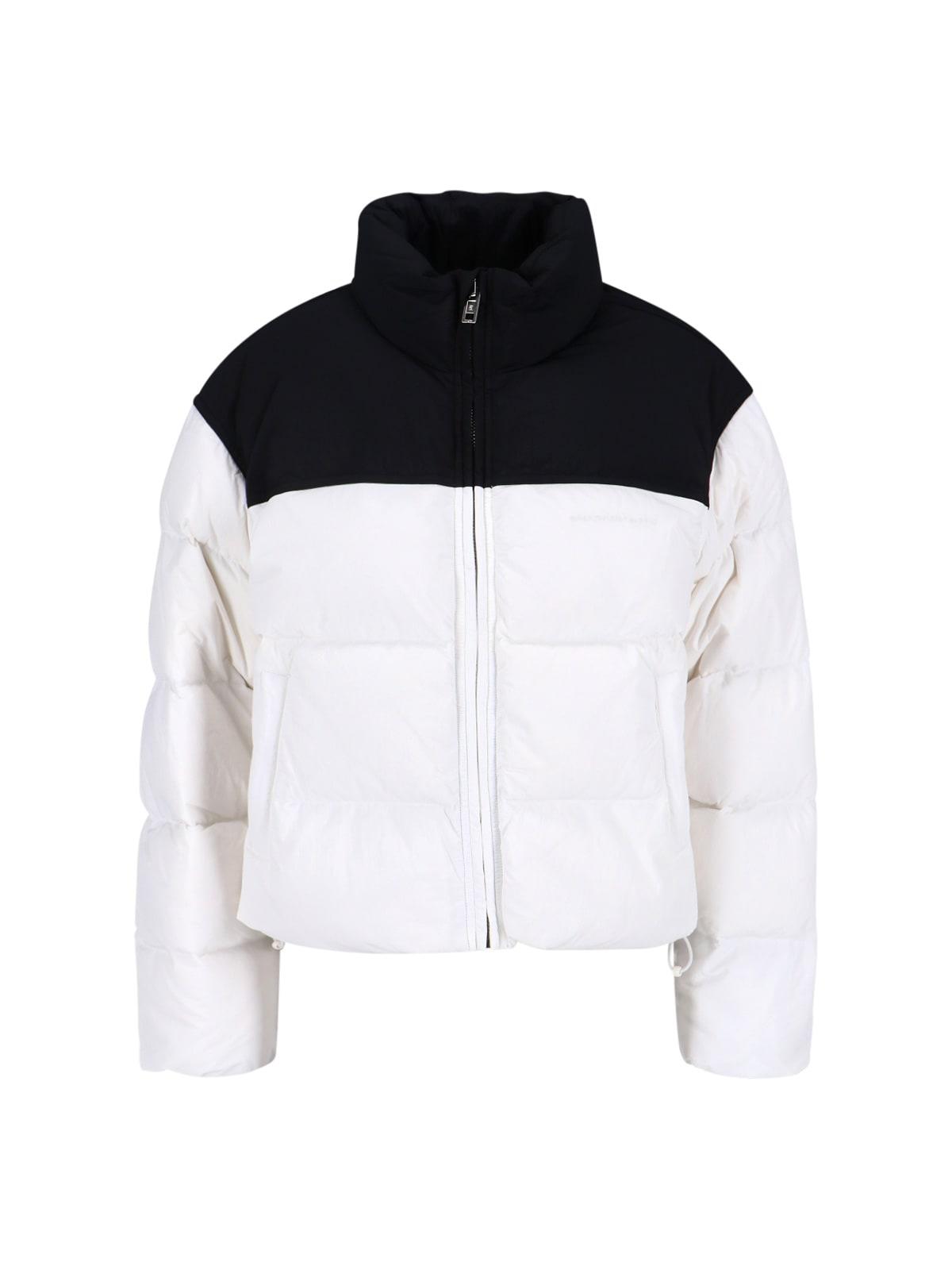 alexander wang cropped down jacket